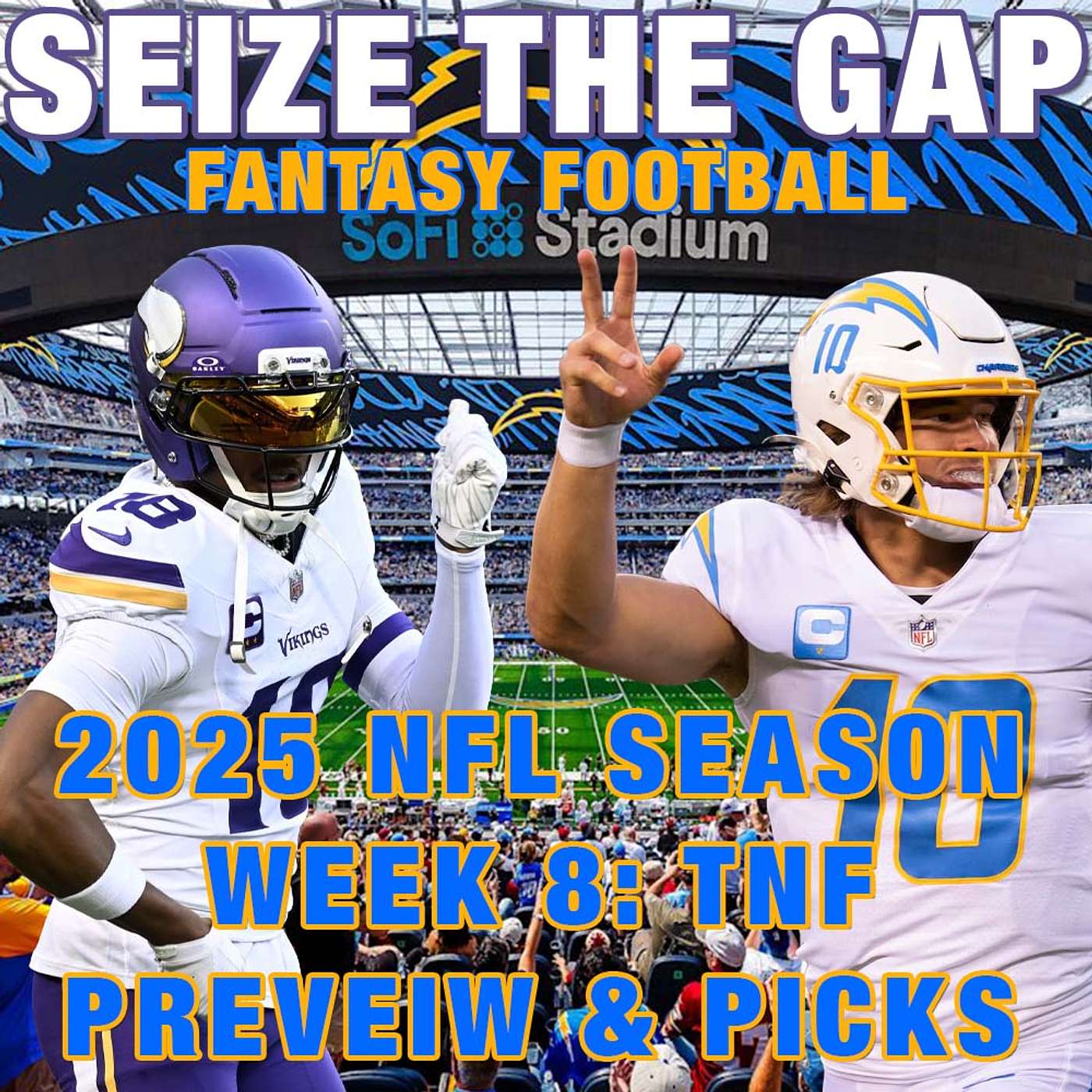 2025 NFL Week 8 - Thursday Night Football Preview, Picks and MORE from Seize the Gap #TNF #NFL episode artwork