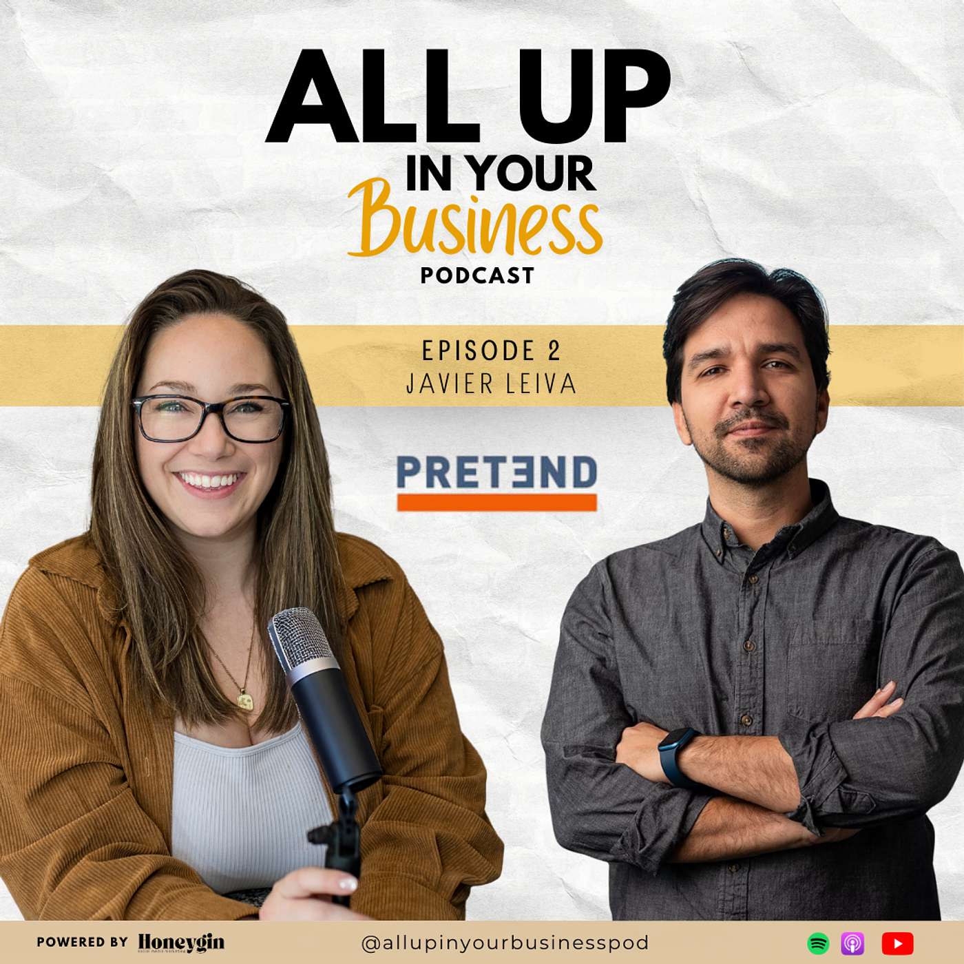 Building a Hit True Crime Podcast in Raleigh | Javier Leiva - Pretend Podcast episode artwork