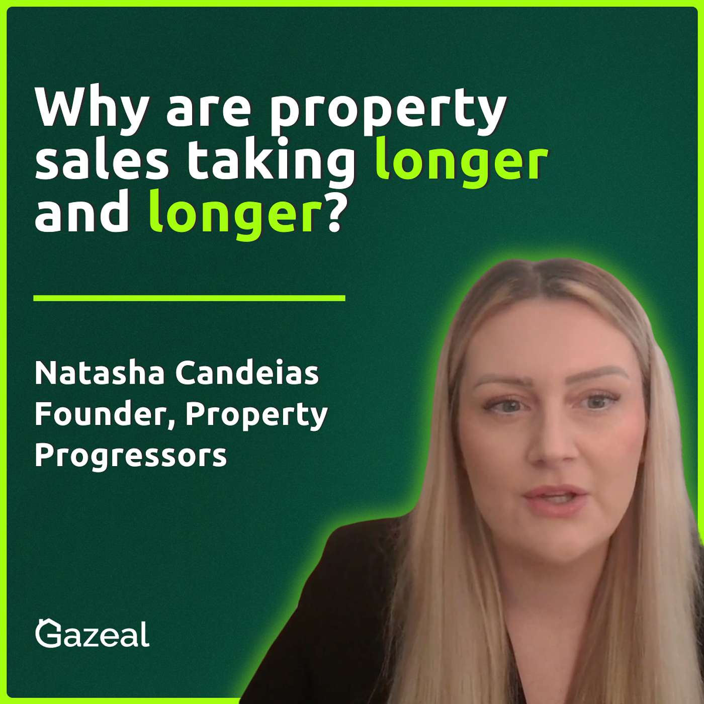 Why are property sales taking longer and longer?