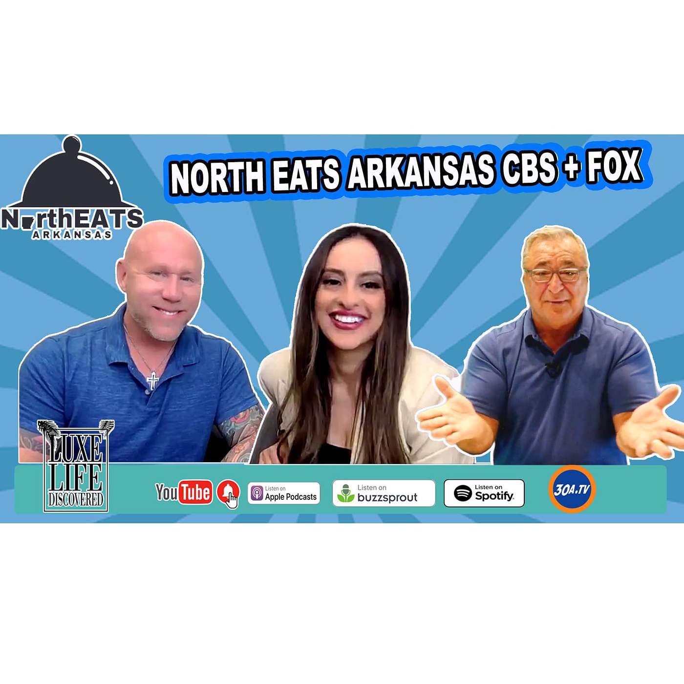 NEW  TV SHOW  - NORTH EATS ARKANSAS CBS + FOX