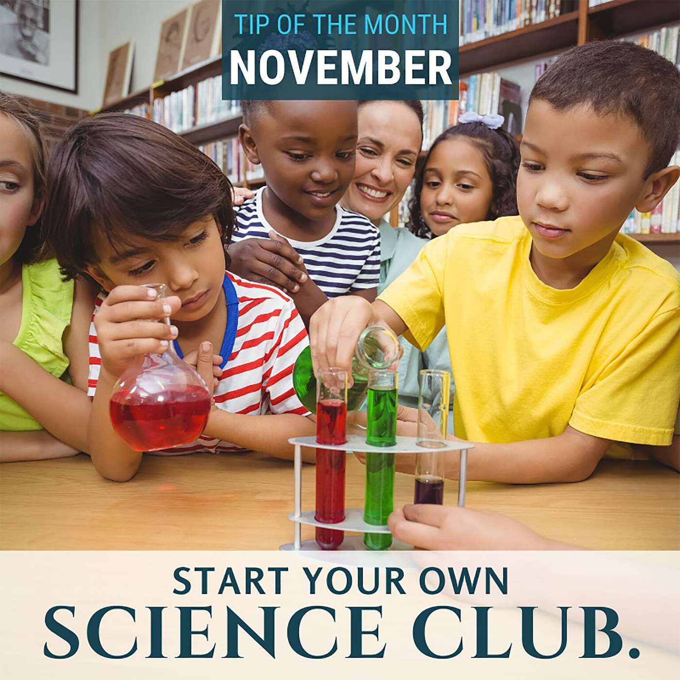 Science Club {Homeschool Science Tip of the Month November 2019}