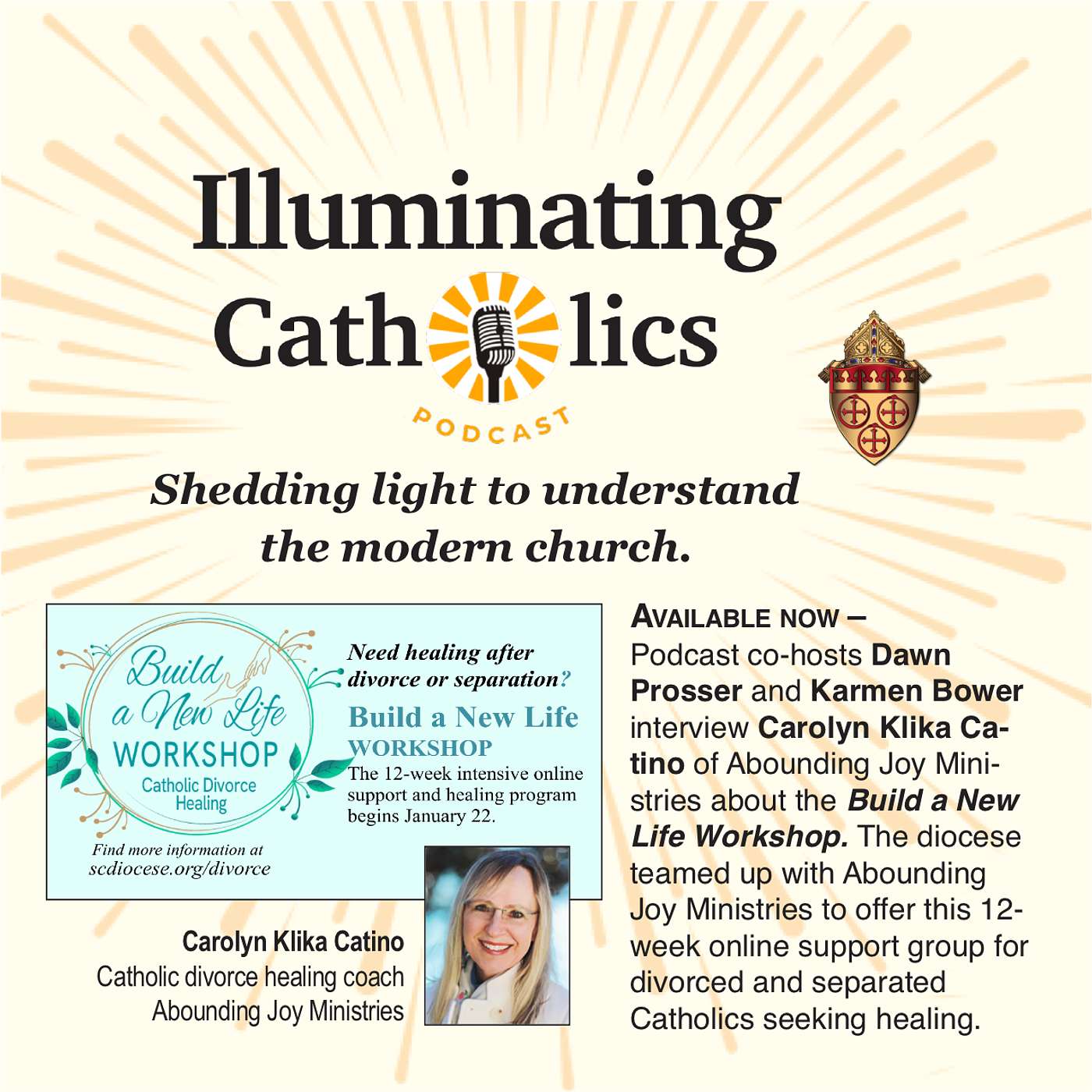 Carolyn Klika Catino of Abounding Joy Ministry episode artwork