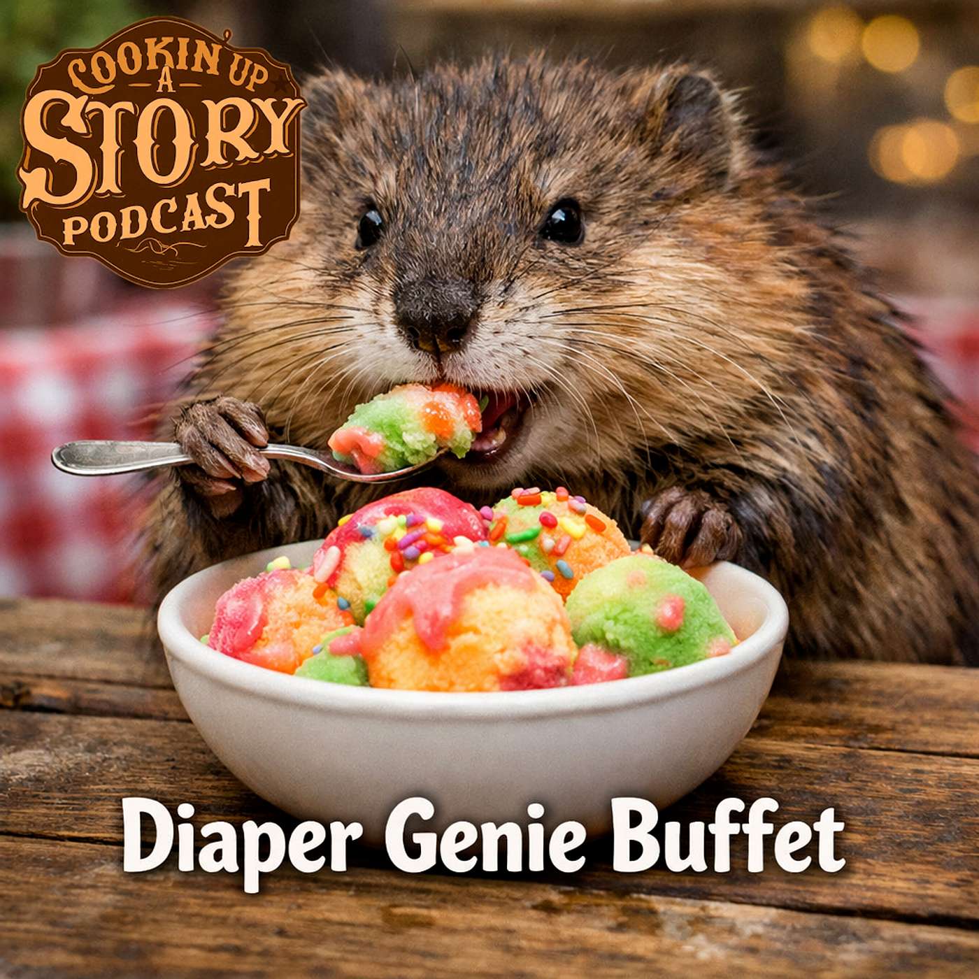 COOKIN' UP A STORY: Diaper Genie Buffet episode artwork
