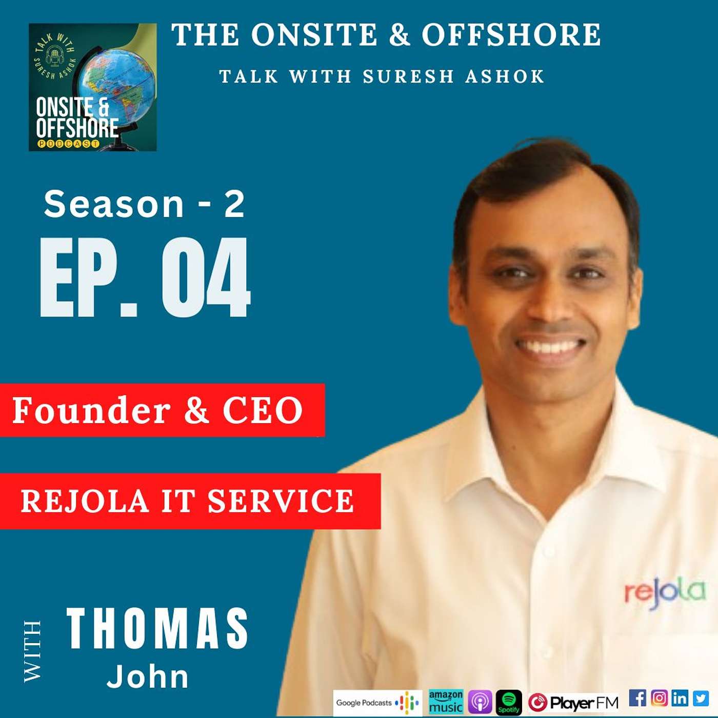 The Onsite & Offshore Talk with Suresh Ashok