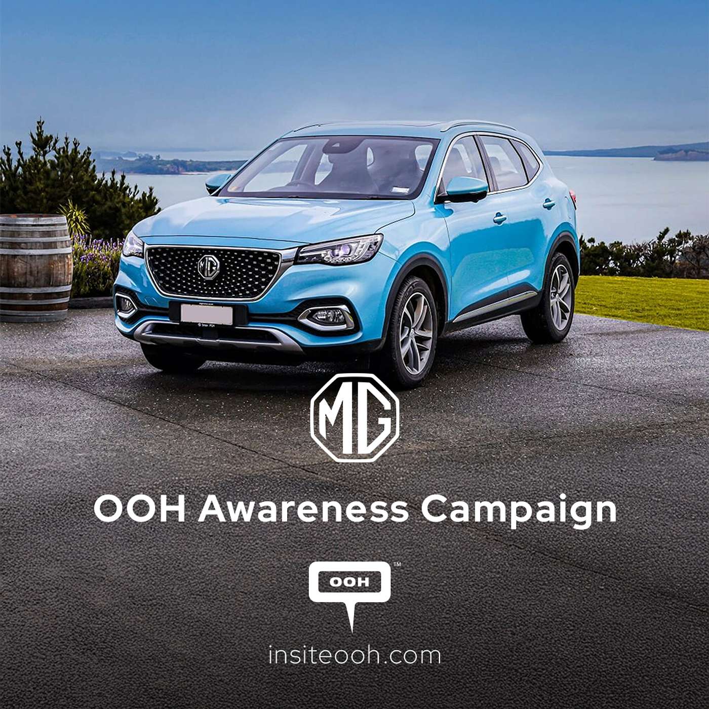 MG’s New HS Hybrid+ Flagship Striking UAE's Billboard Presence