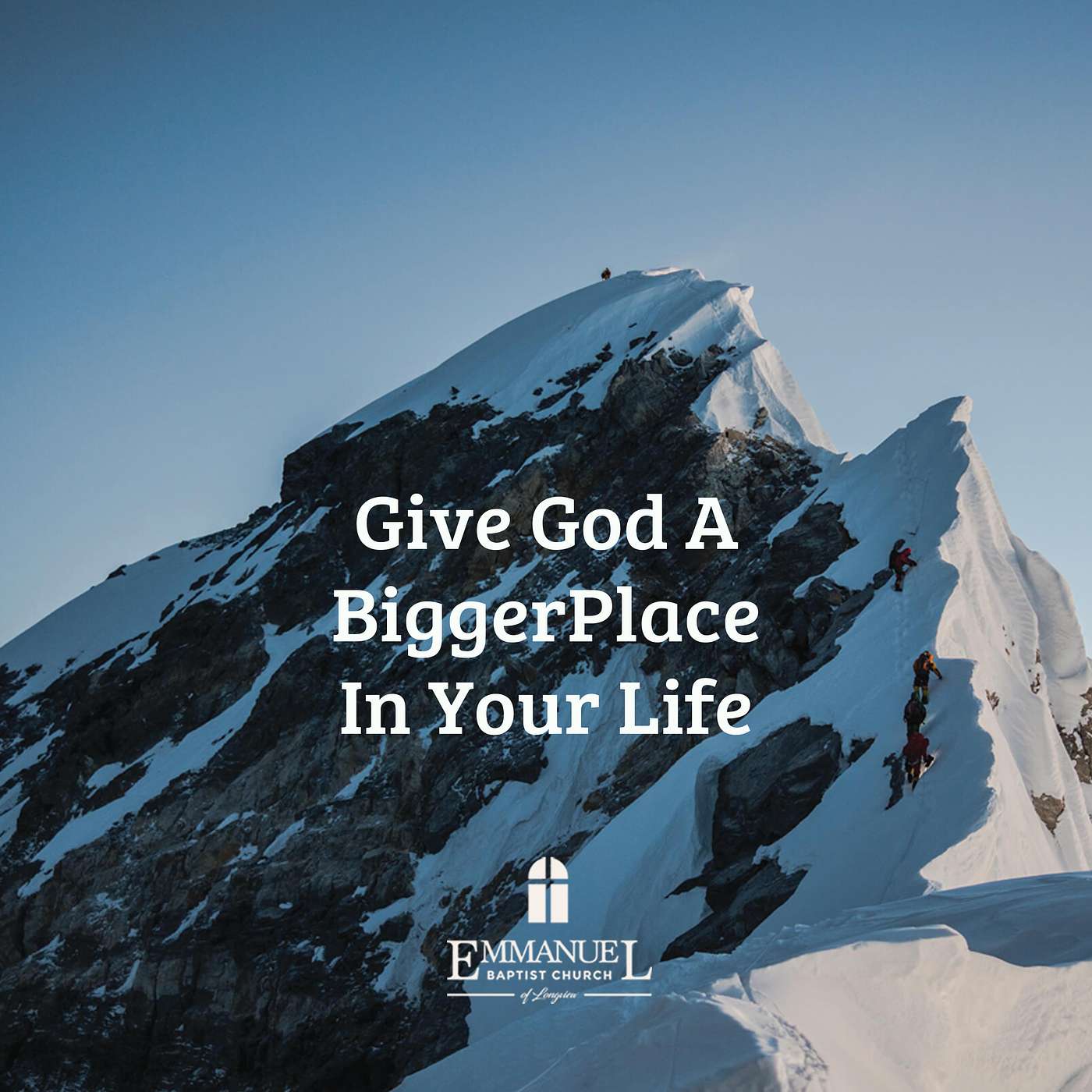 Give God A Bigger Place In Your Life - Sun AM 11/29/20 - Pastor Bob Gray II episode artwork