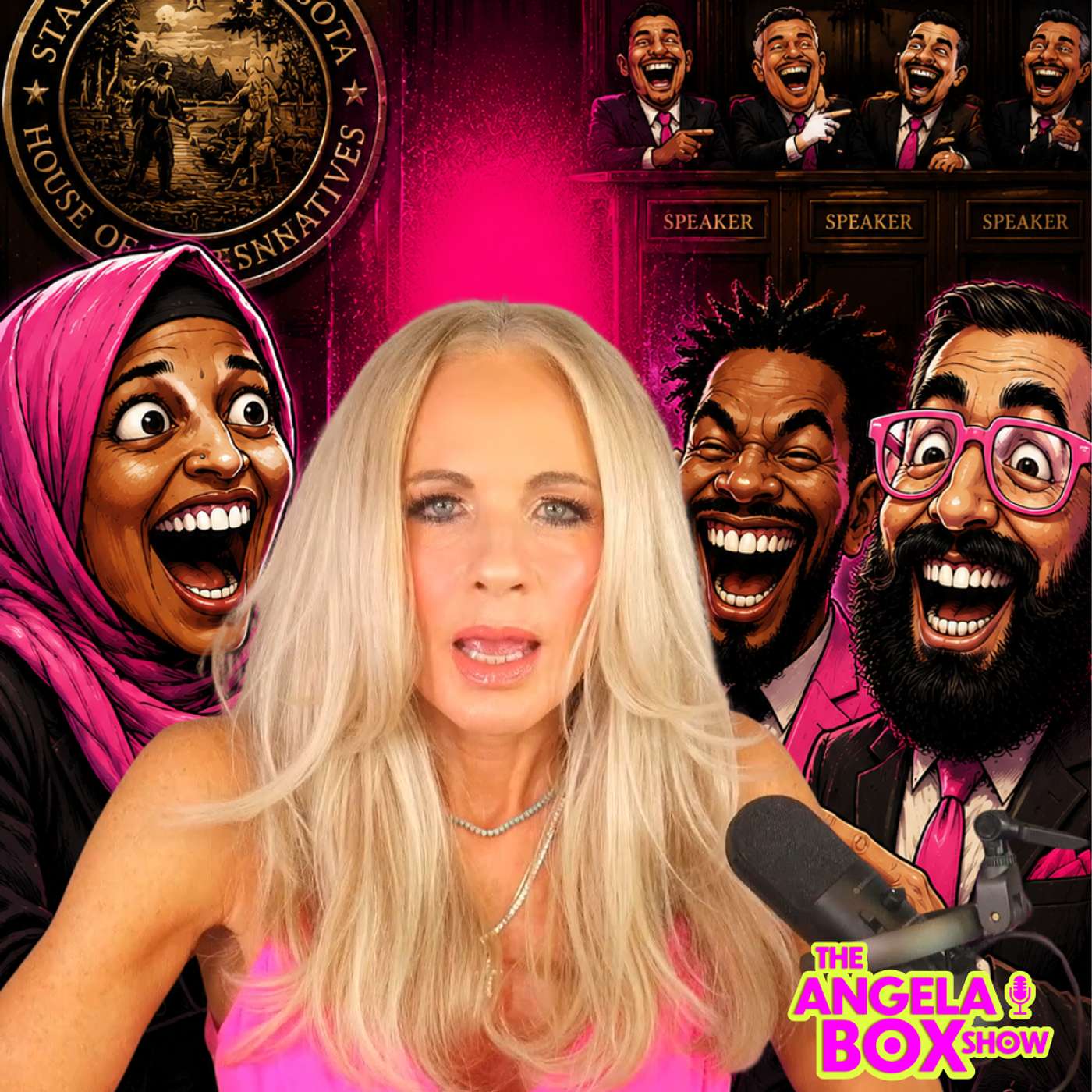 Let’s talk about Ilhan Omar – our favorite walking sleeper cell. 🕌💸 episode artwork