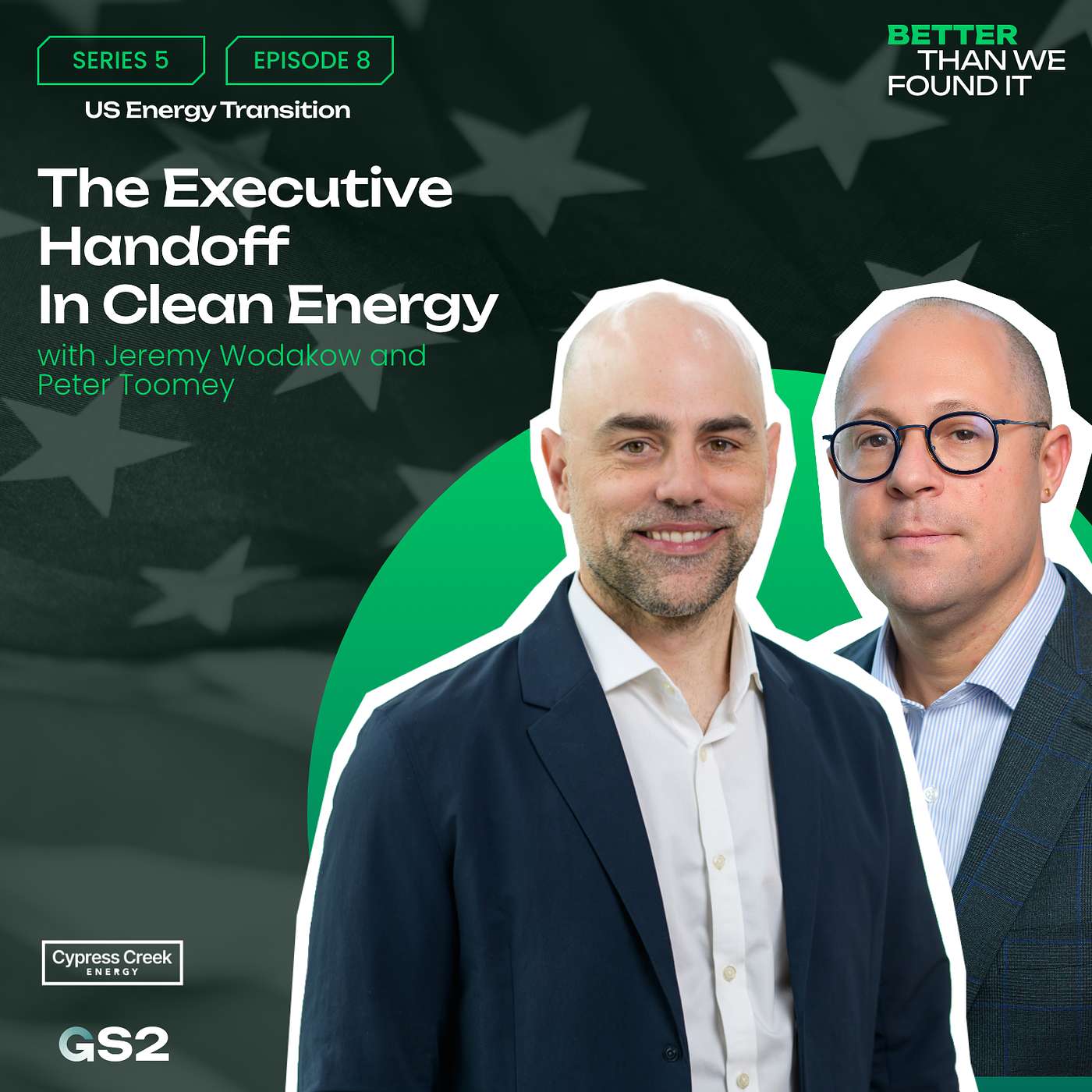 The Executive Handoff In Clean Energy with Peter Toomey and Jeremy Wodakow episode artwork