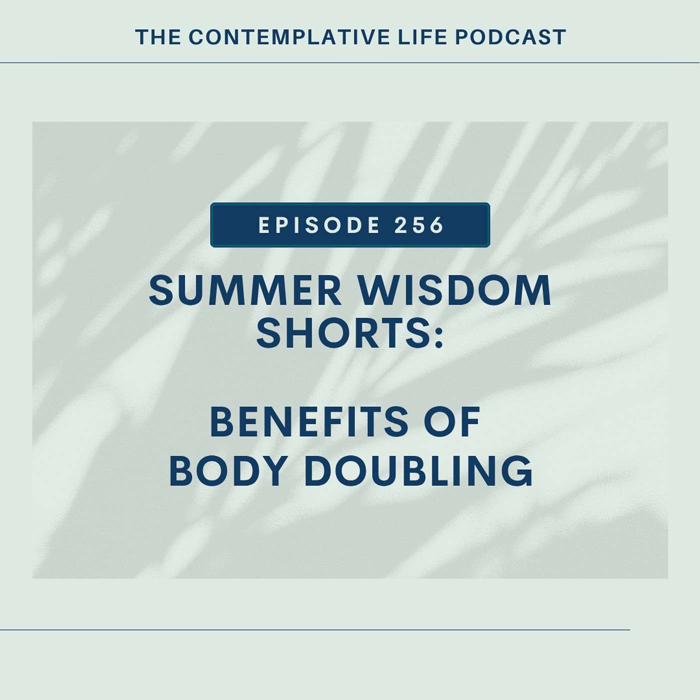 Ep 256 Summer Wisdom Shorts: Benefits of Body Doubling