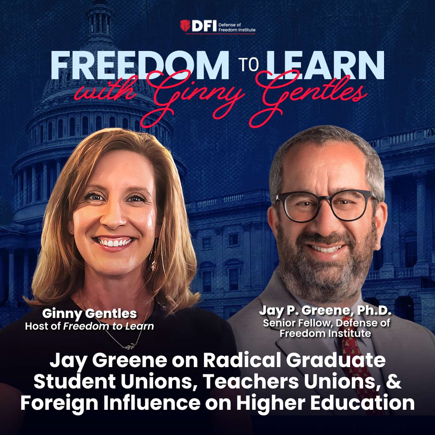 Jay Greene on Radical Graduate Student Unions, Teachers Unions, & Foreign Influence on Higher Education episode artwork