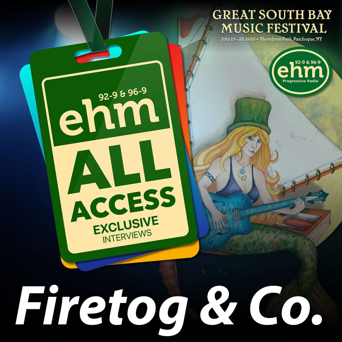 WEHM All Access - Great South Bay Music Festival - Firetog & Co. episode artwork
