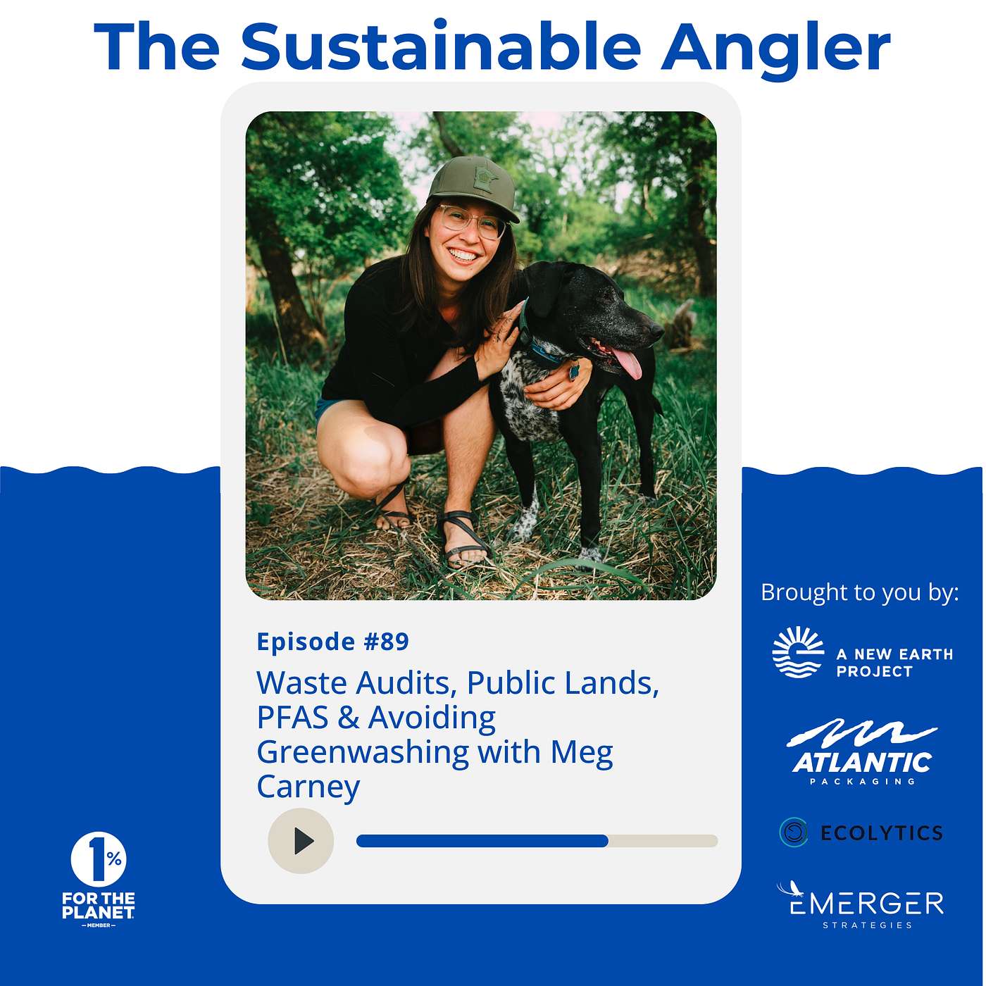 EP 89. Waste Audits, Public Lands, PFAS & Avoiding Greenwashing with Meg Careny