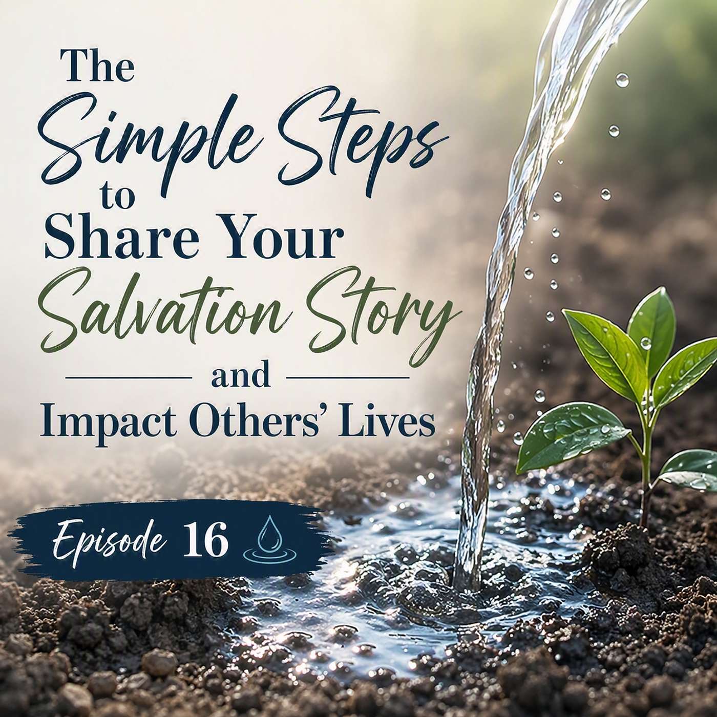 Episode 16 - The Simple Steps to Share Your Salvation Story and Impact Others’ Lives episode artwork