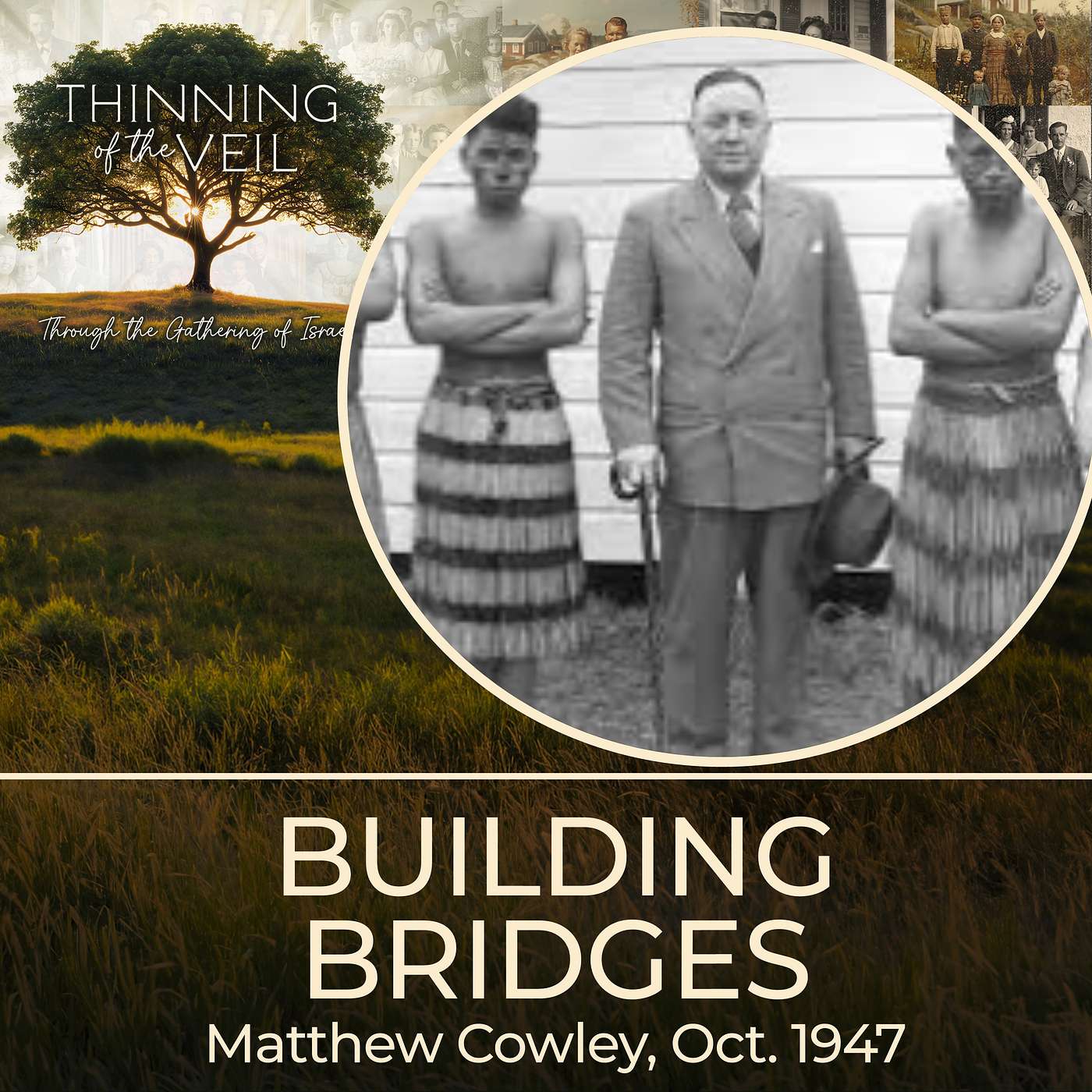 BUILDING BRIDGES: Matthew Cowley, Oct. 1947 episode artwork