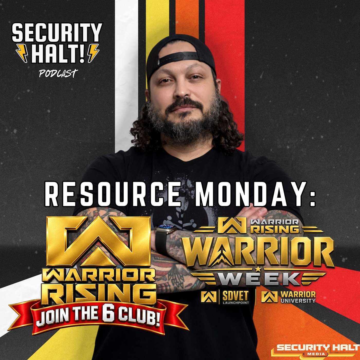 Resource Monday: Warrior Rising 6 Club & Warrior Week episode artwork