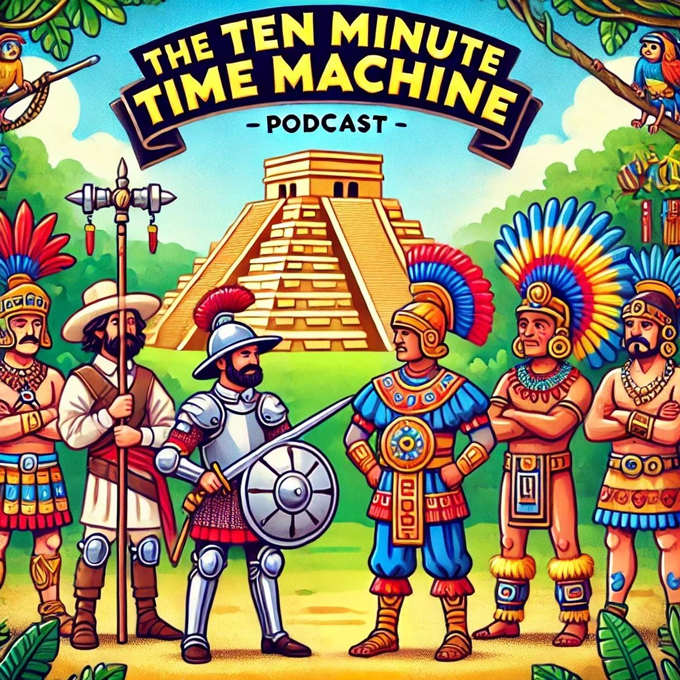 The Ten Minute Time Machine - The Spanish Conquest - Hernan Cortez and the Fall of the Aztec Empire