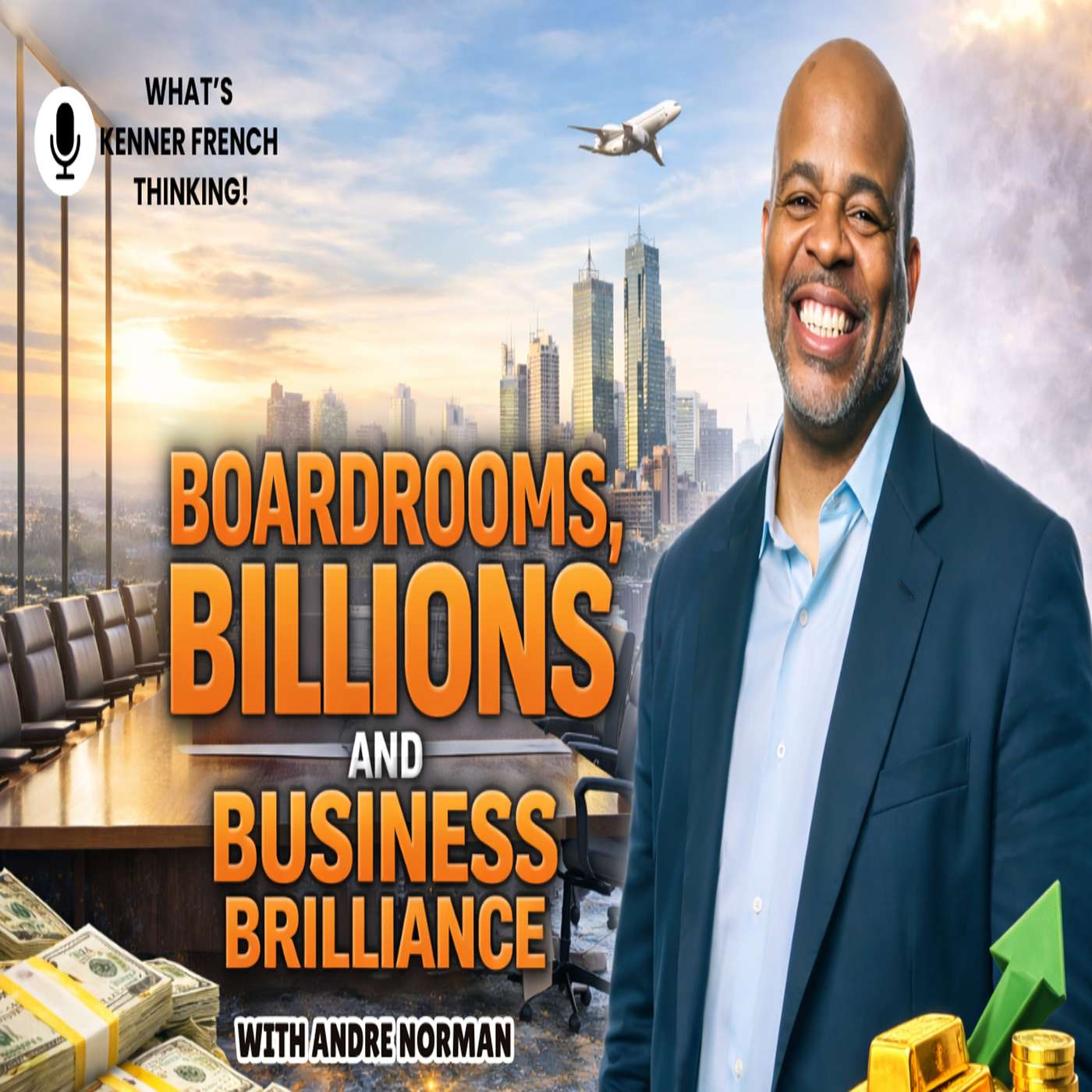 Boardrooms, Billions, and Business Brilliance episode artwork