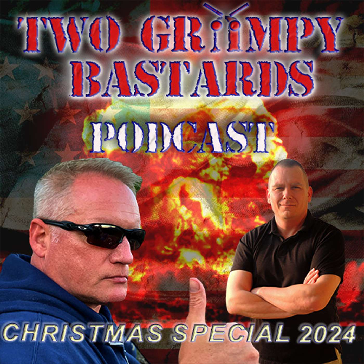 Christmas Bonanza, No-Huddle Podcast.  We Tell Stories and Trump is the Boss! episode artwork