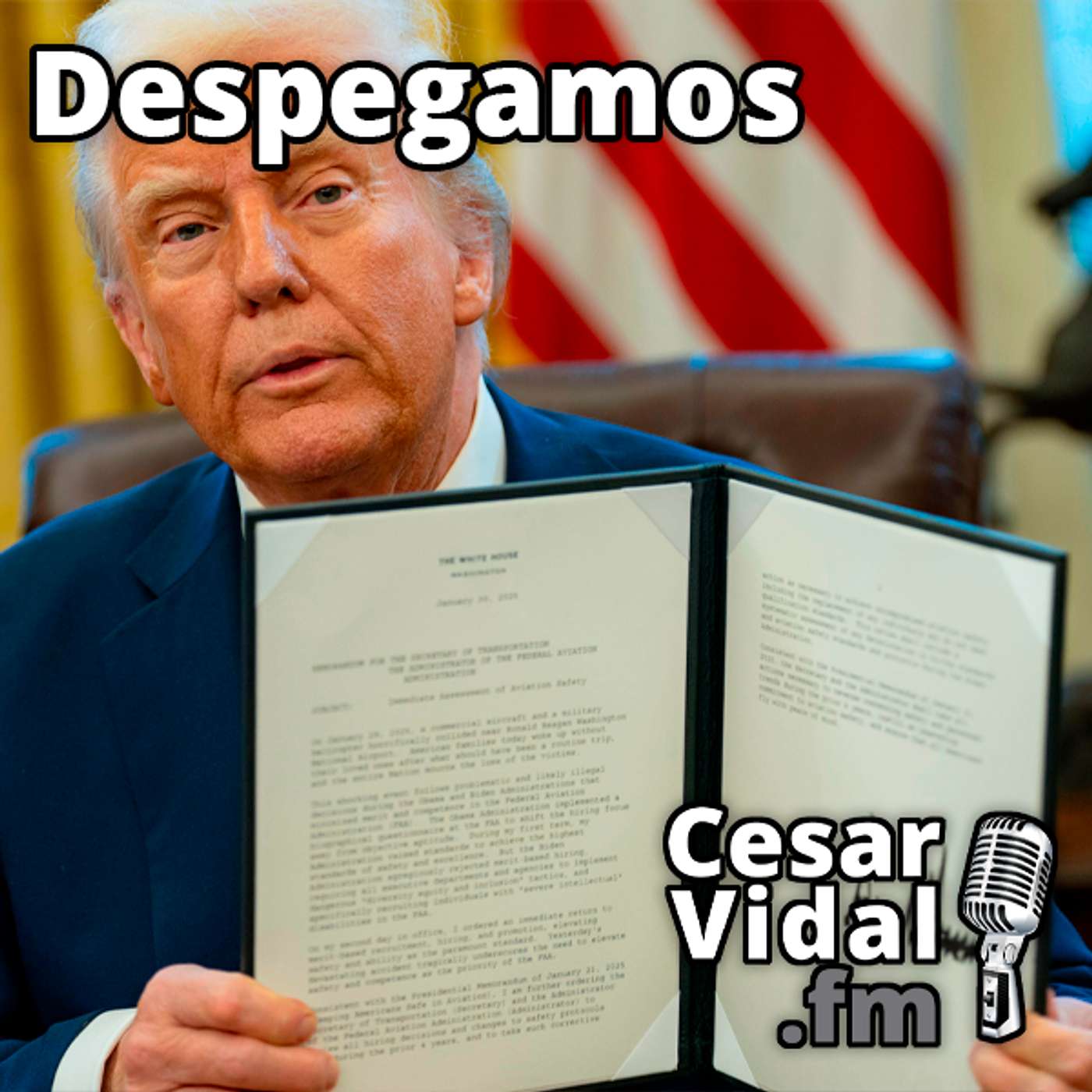 Despegamos: Guerra arancelaria, Trump y Netanyahu, USAID criminal y data centers en la DANA - 03/02/25
