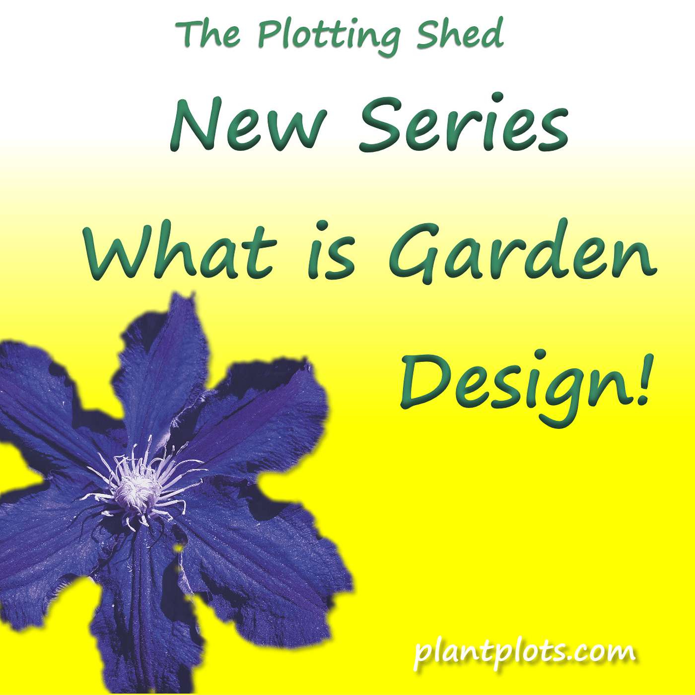 NEW SERIES  - Can anyone design a garden? Well, the answer has to be yes!