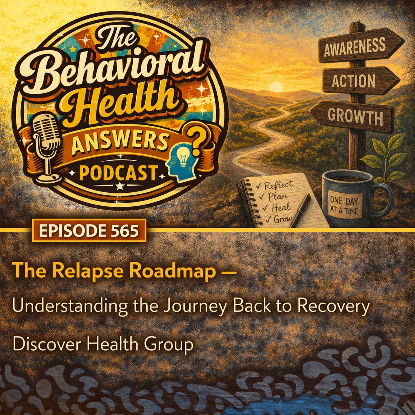 Episode 565: The Relapse Roadmap - Understanding the Journey Back to Recovery | Discover Health Group episode artwork