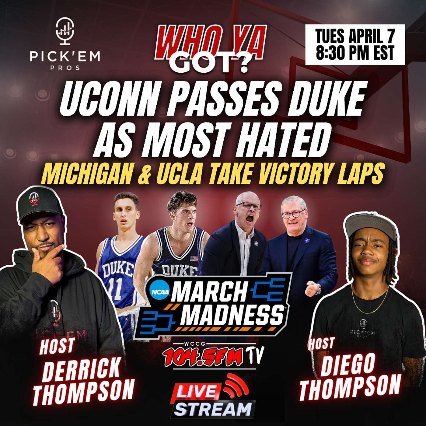 Michigan Wins It All 😳 + UConn HATE Rising?! | NBA Injuries & 65 Game Rule Debate