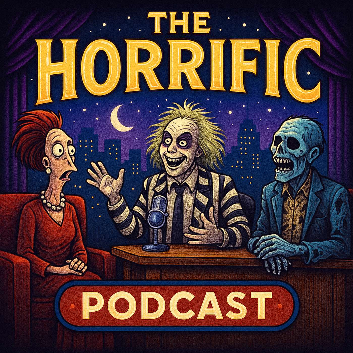 🎙️ THE HORRIFIC PODCAST #369 Featuring Horror Legend: DOUG BRADLEY 🩸🔱 episode artwork