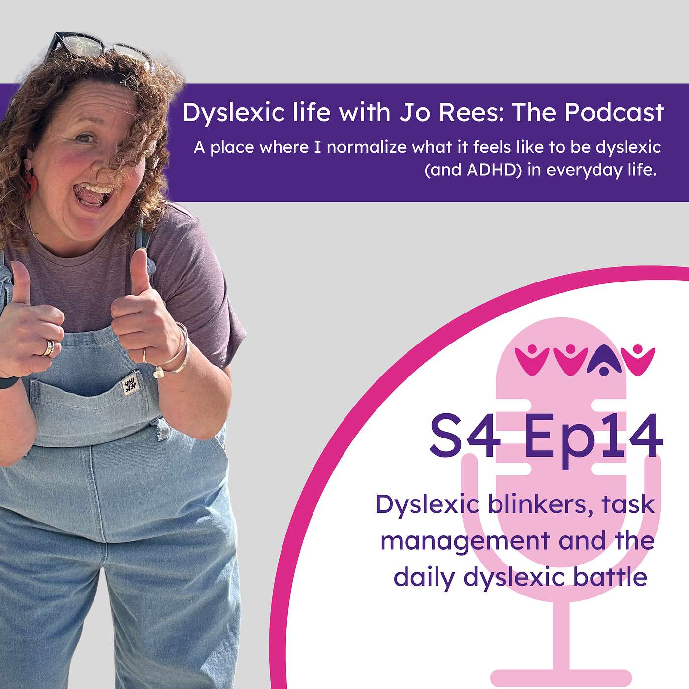 S4 E14 - dyslexic blinkers and the daily Dyslexia battle