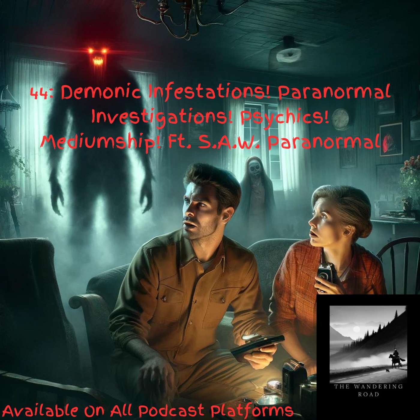 44: Demonic Infestations! Paranormal Investigations! Psychics! Mediumship! Ft. S.A.W. Paranormal