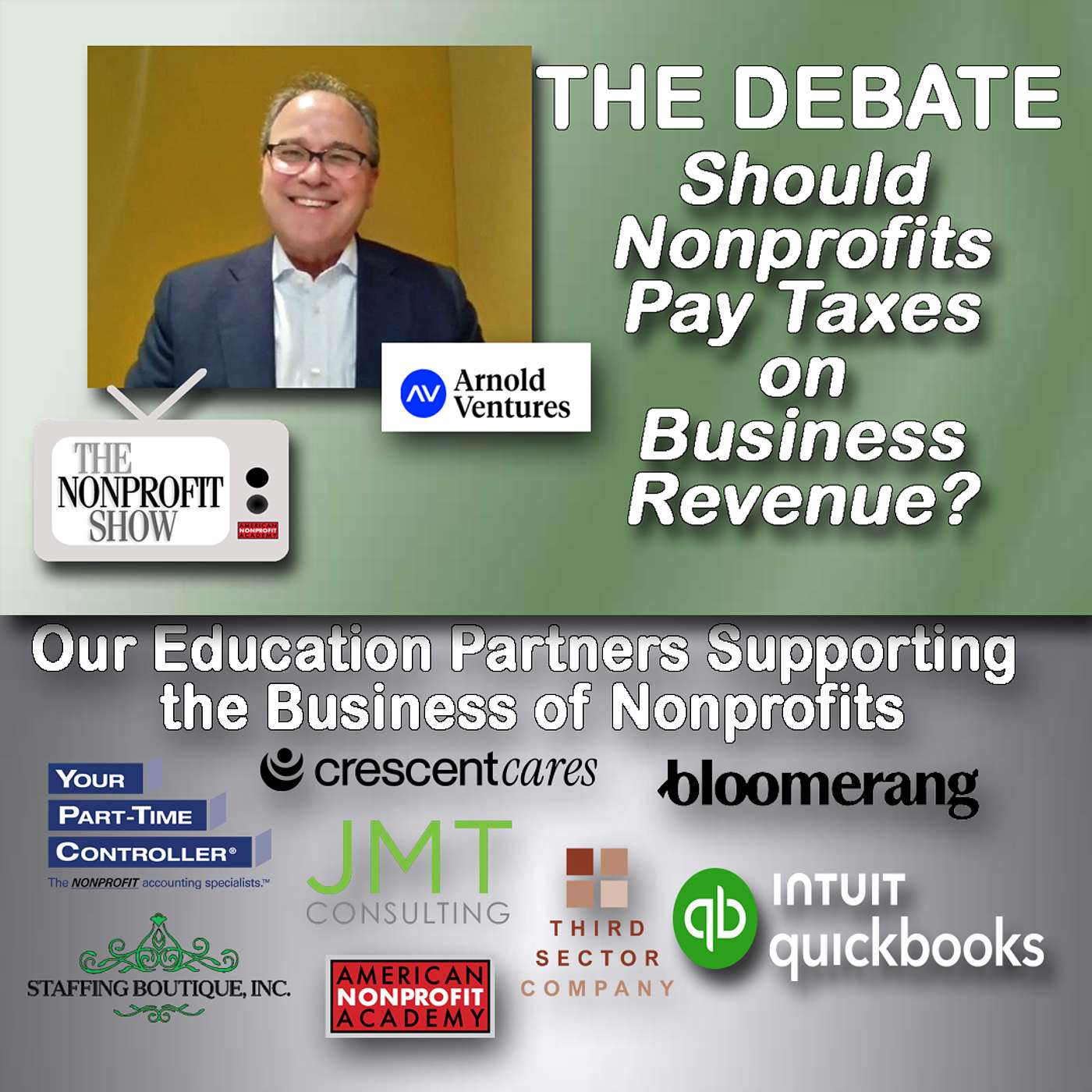Should Nonprofits Pay Taxes on Business Revenue? A Real Debate episode artwork