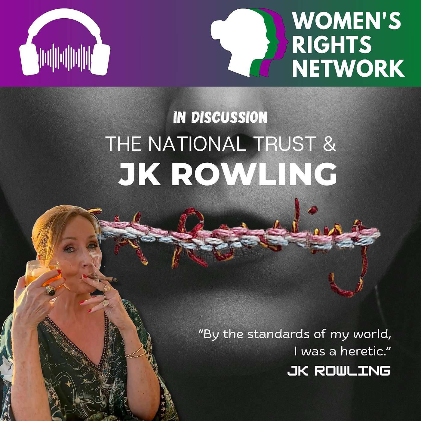 The National Trust & JK Rowling - 4 women Discuss at Hardwick Hall