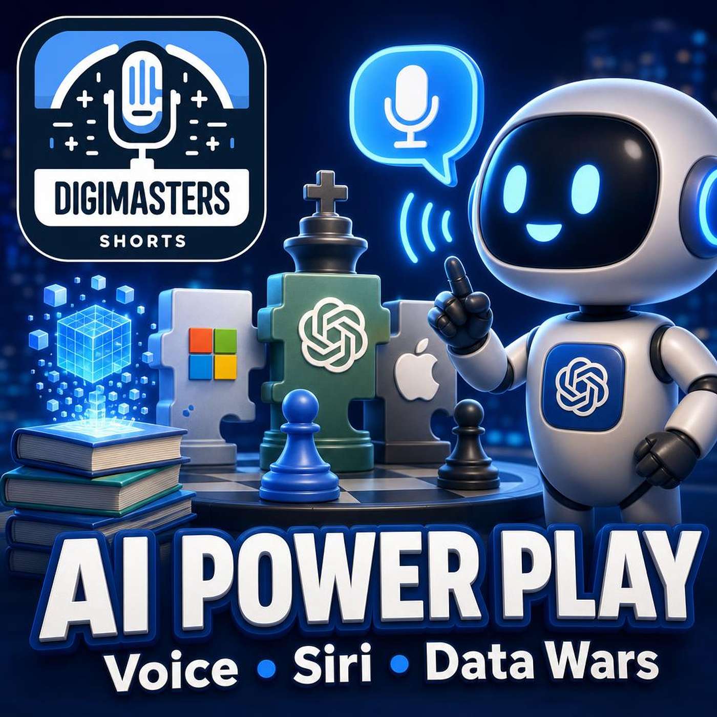 Microsoft’s AI Power Play vs OpenAI, Apple Pays $250M for Siri Delay, OpenAI Launches ChatGPT Voice, AI Data Wars Destroy Books for Training episode artwork