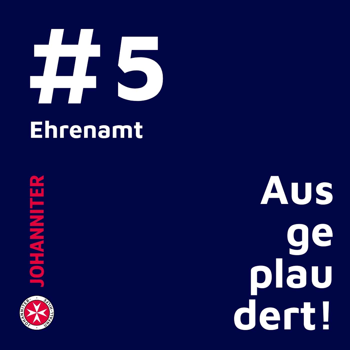 Ausgeplaudert! - der Johanniter Österreich Podcast