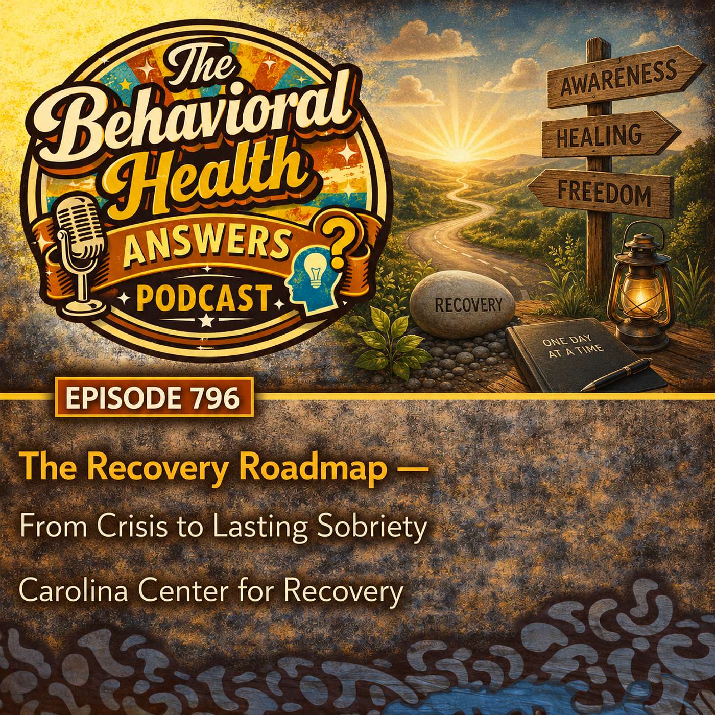 Episode 796: The Recovery Roadmap - From Crisis to Lasting Sobriety | Carolina Center for Recovery episode artwork
