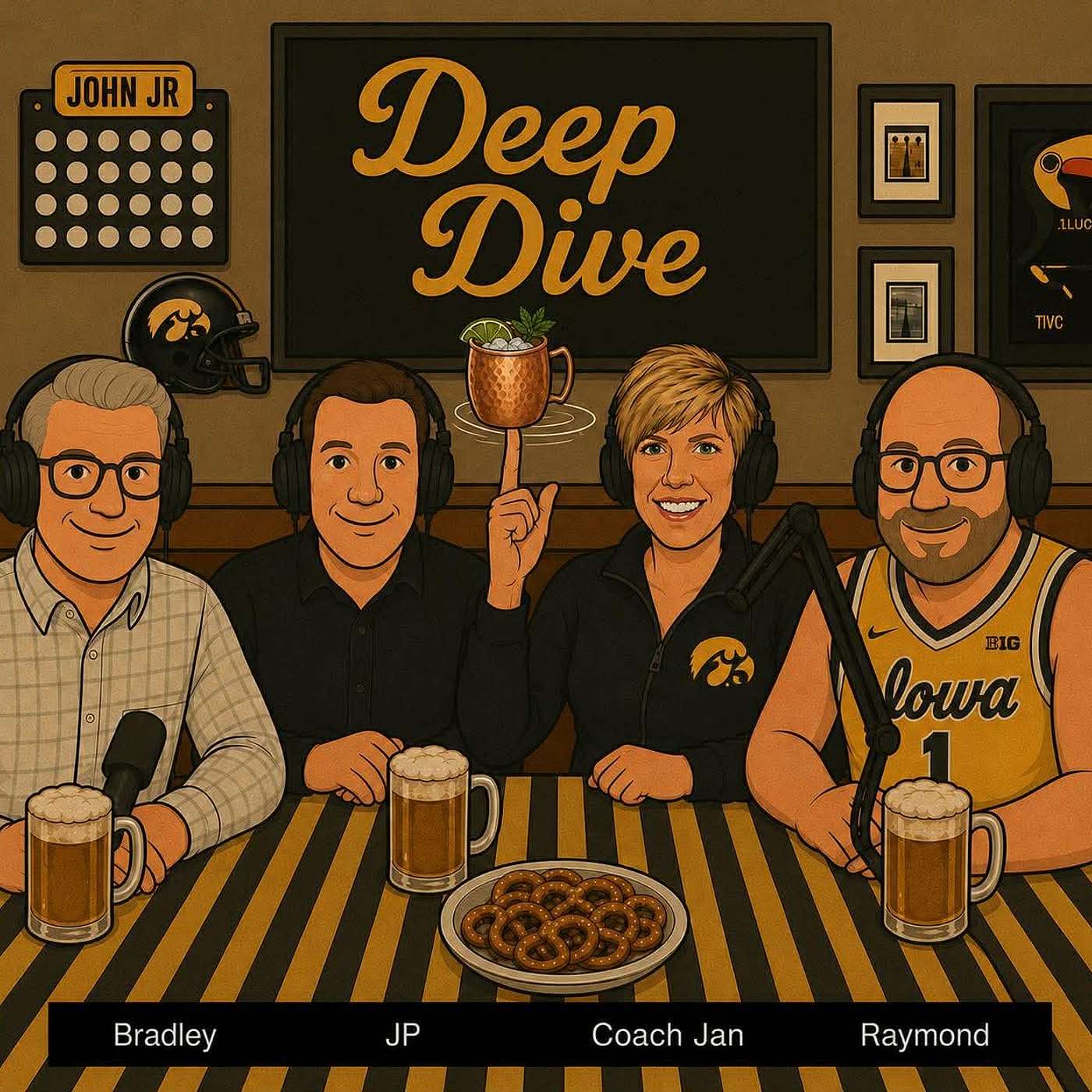 Deep Dive Episode 35 ( Jan Jensen Iowa Hawkeyes Womens Basketball Coach ) episode artwork