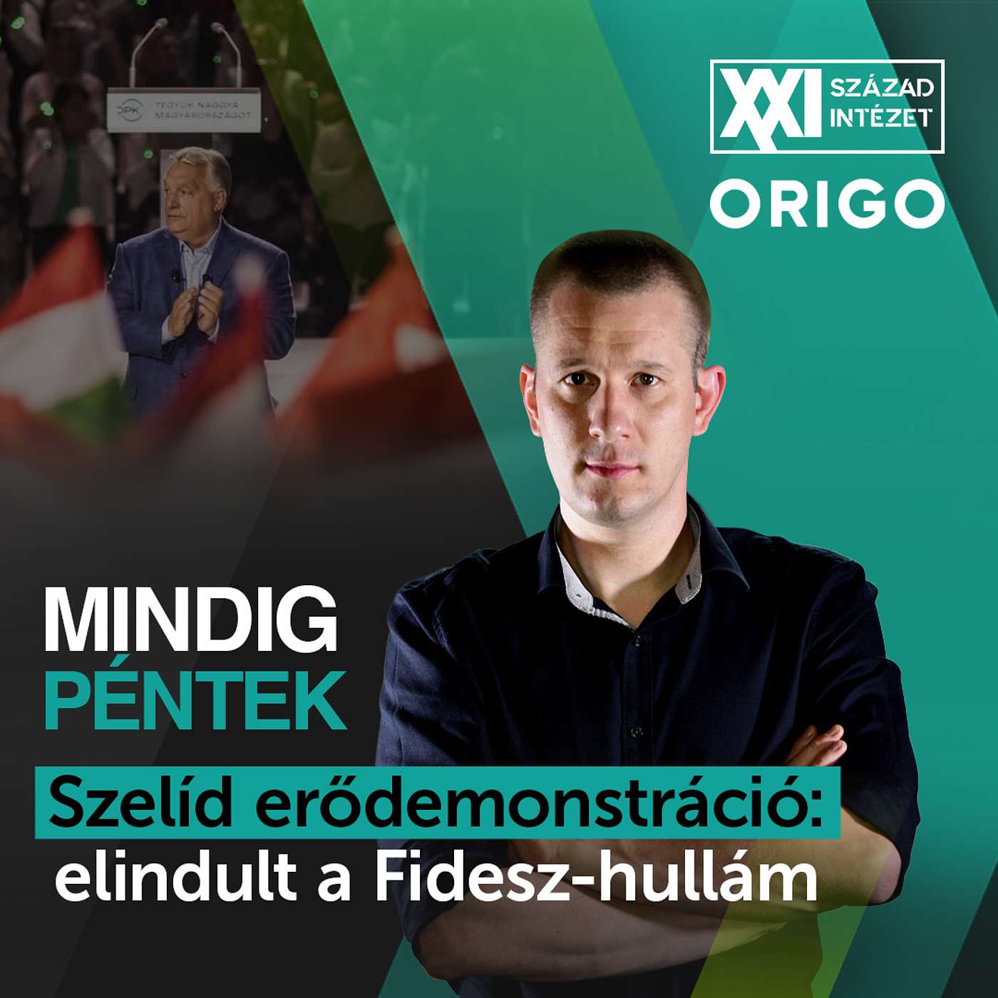 Szelíd erődemonstráció: elindult a Fidesz-hullám | Mindig péntek episode artwork