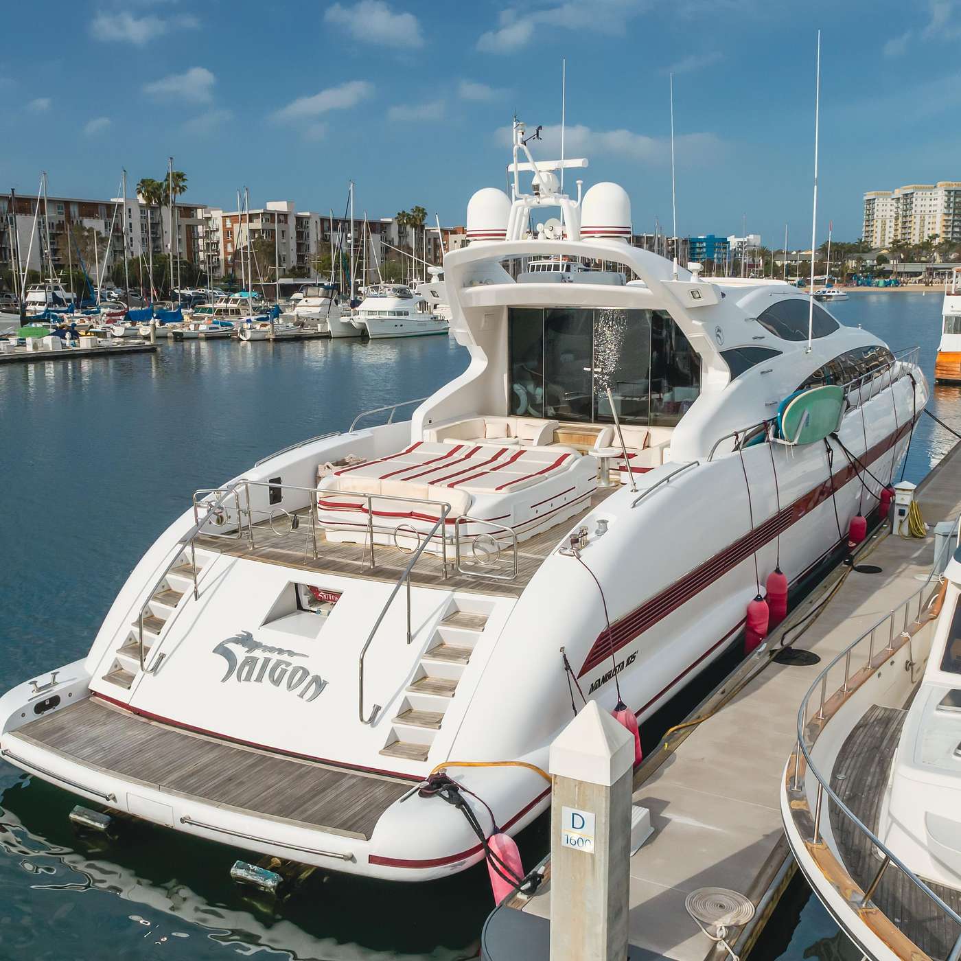 Deep Dive: 105' Mangusta Yacht 2004 SAIGON in Marina Del Ray, California