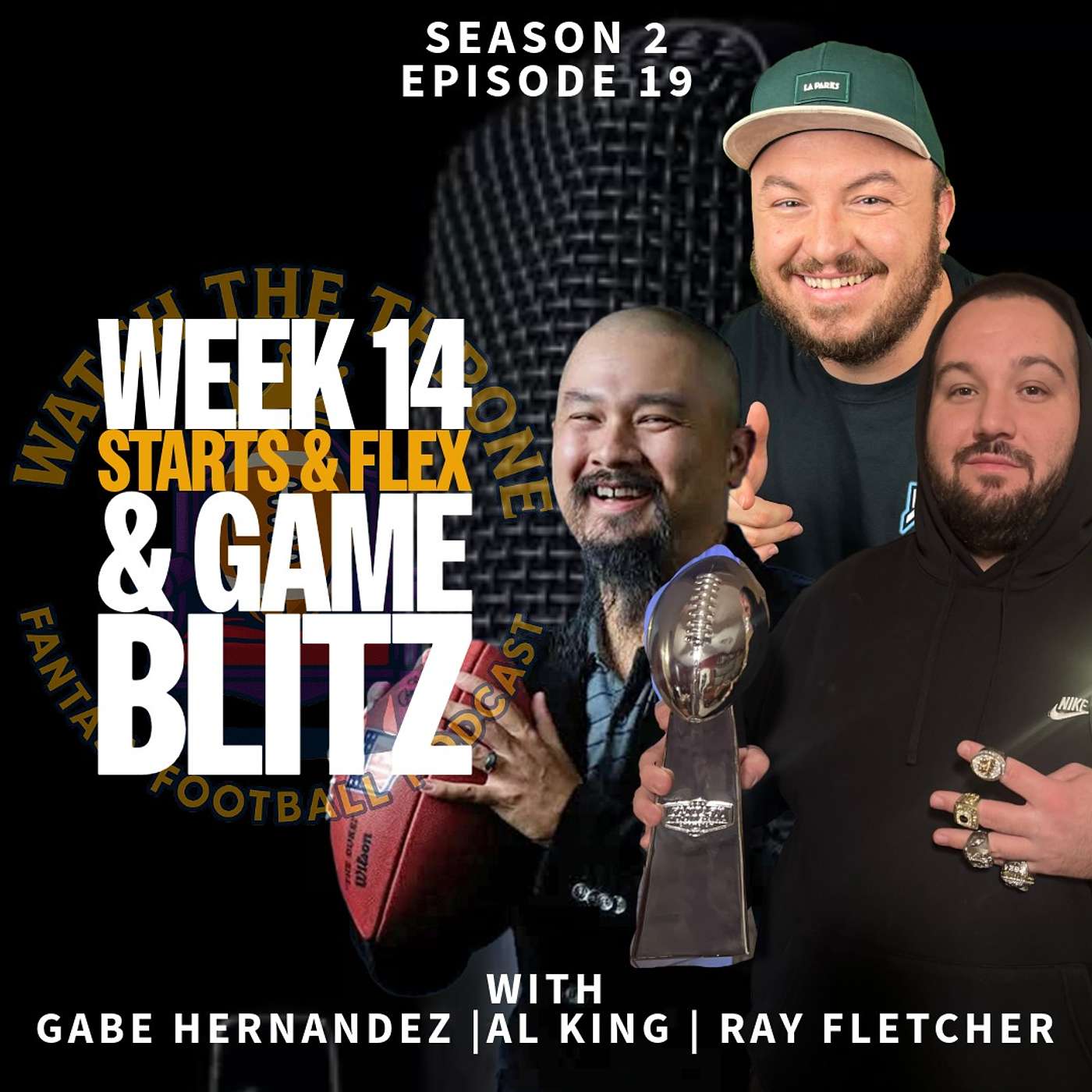 Week 14 Fantasy Football: Start, Flex of the Week, Game Blitz & Playoff Prep episode artwork