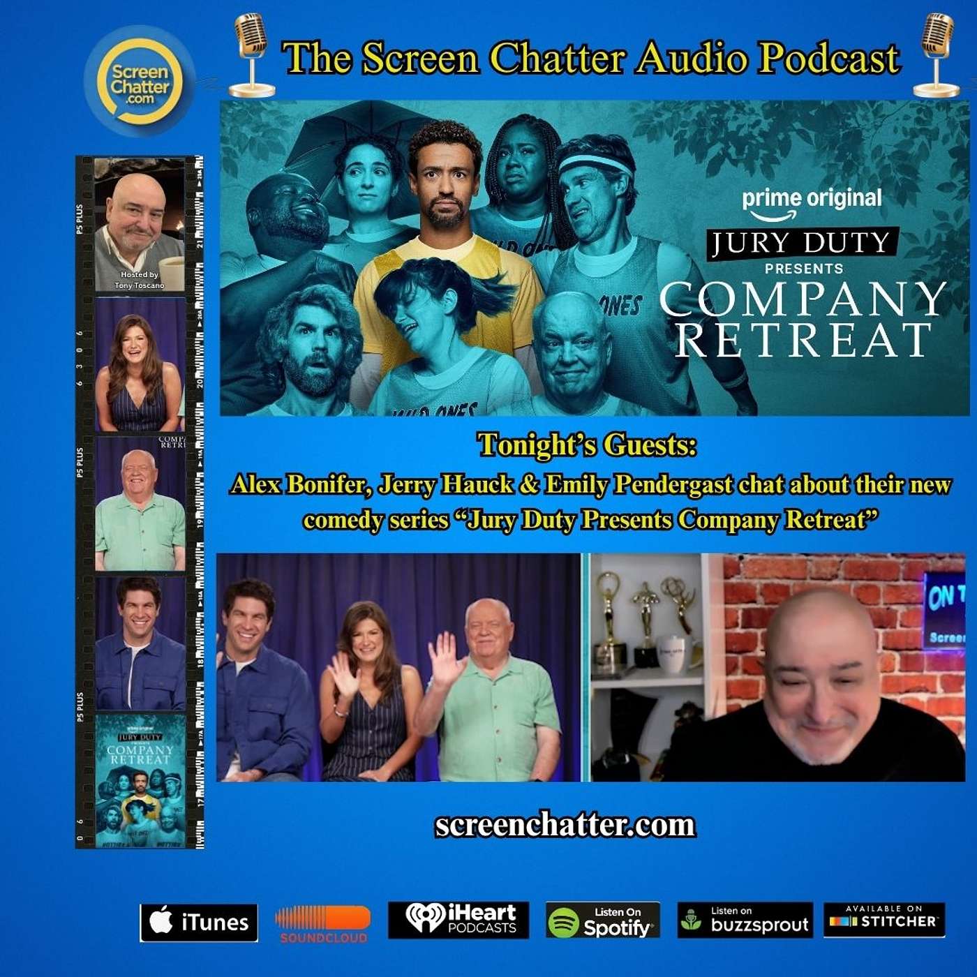 Alex Bonifer, Jerry Hauck & Emily Pendergast - Jury Duty Presents Company Retreat