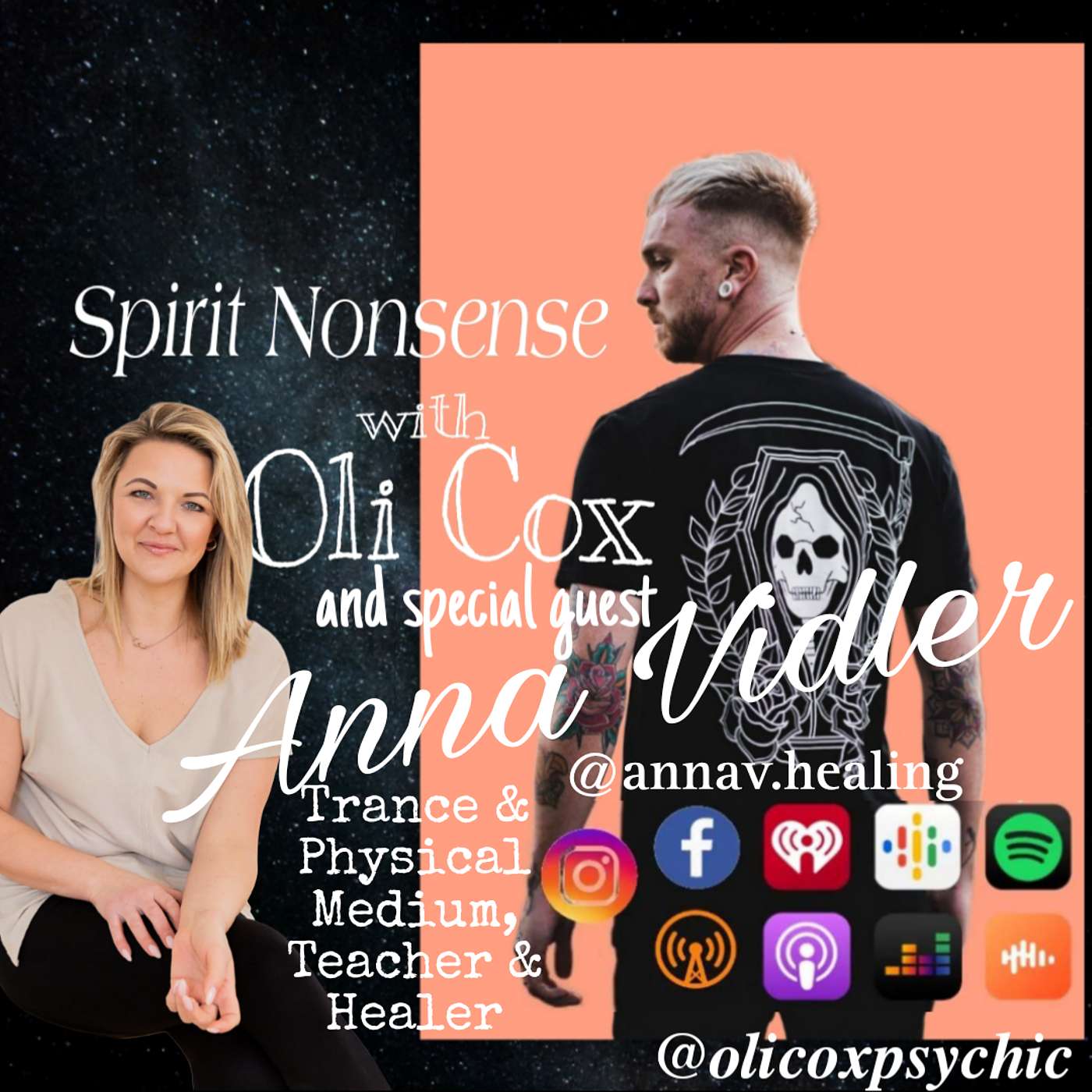 Cakes, Spirit Boards & Circles - Oli chats with Anna Vidler - a Physical & Trance Medium from Deal, Kent.