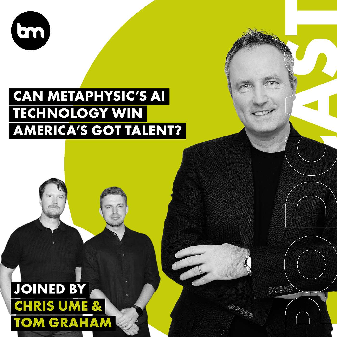 cover of episode Can Metaphysic's AI Technology Win America’s Got Talent (with Metaphysic's founders Chris Ume and Tom Graham)