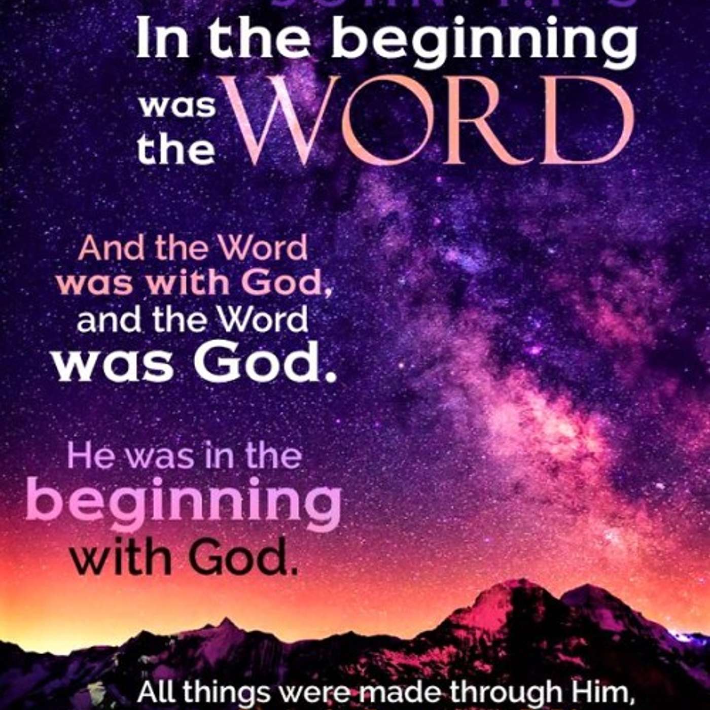 S1 DR # 14 Through His Words Everything was Created read by Mahal episode artwork