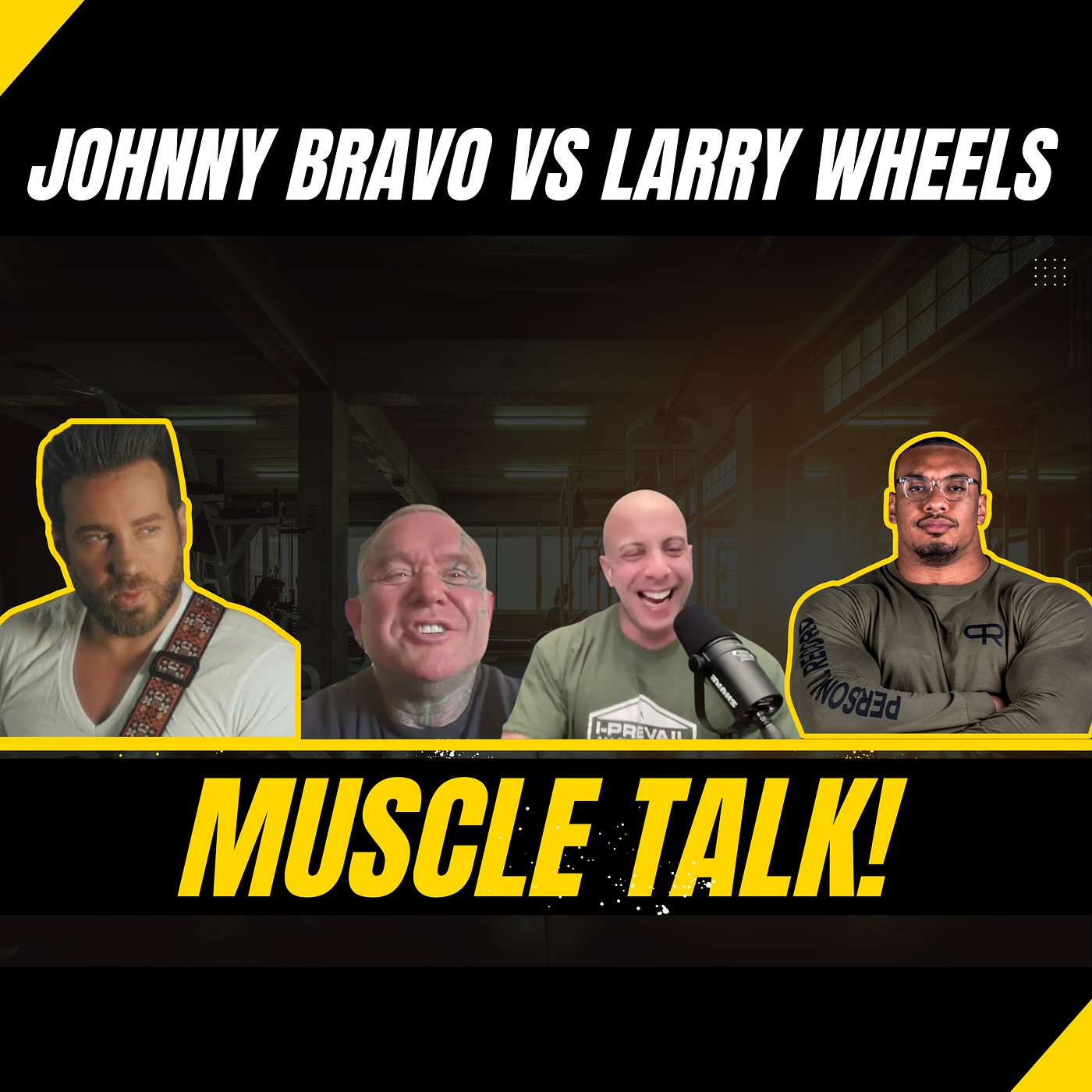 Muscle Talk! Johnny Bravo vs Larry Wheels