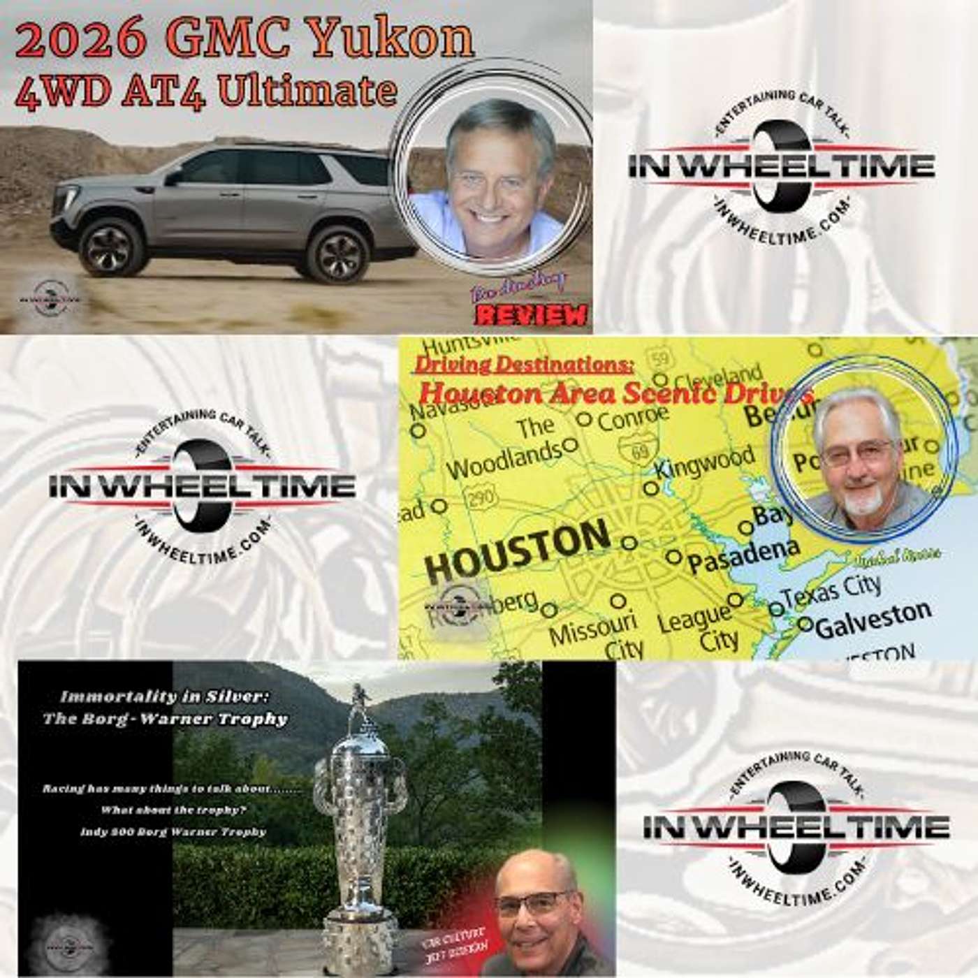 Five Scenic Drives Around Houston; An Iconic Trophy, and first look at the Yukon!