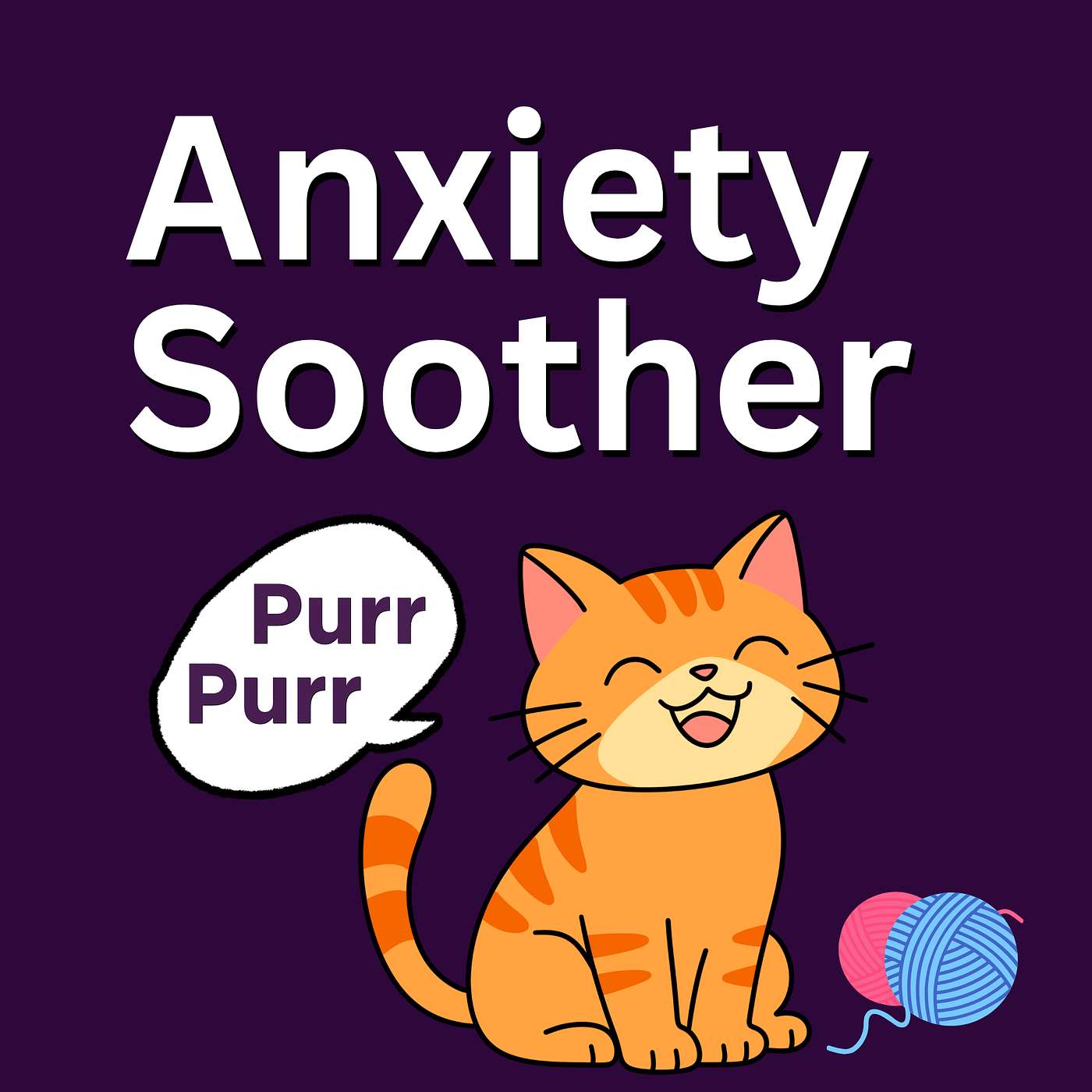 ADHD + ASD RESET Sound 2Hr LOOP - Cat Purring for Anxiety, ADHD & Sleep - Pure Calm Sound Therapy