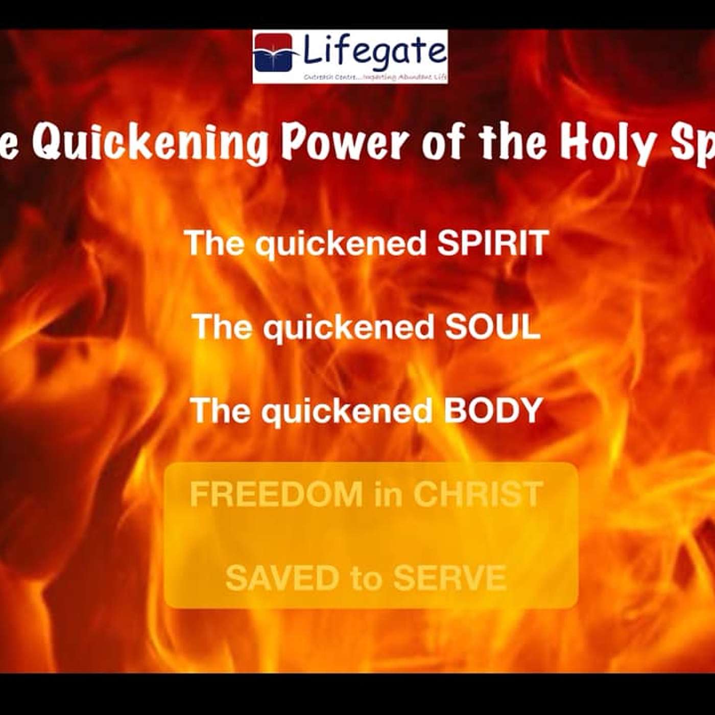 Enjoying the Quickened Body -14.4.19.mp3 episode artwork