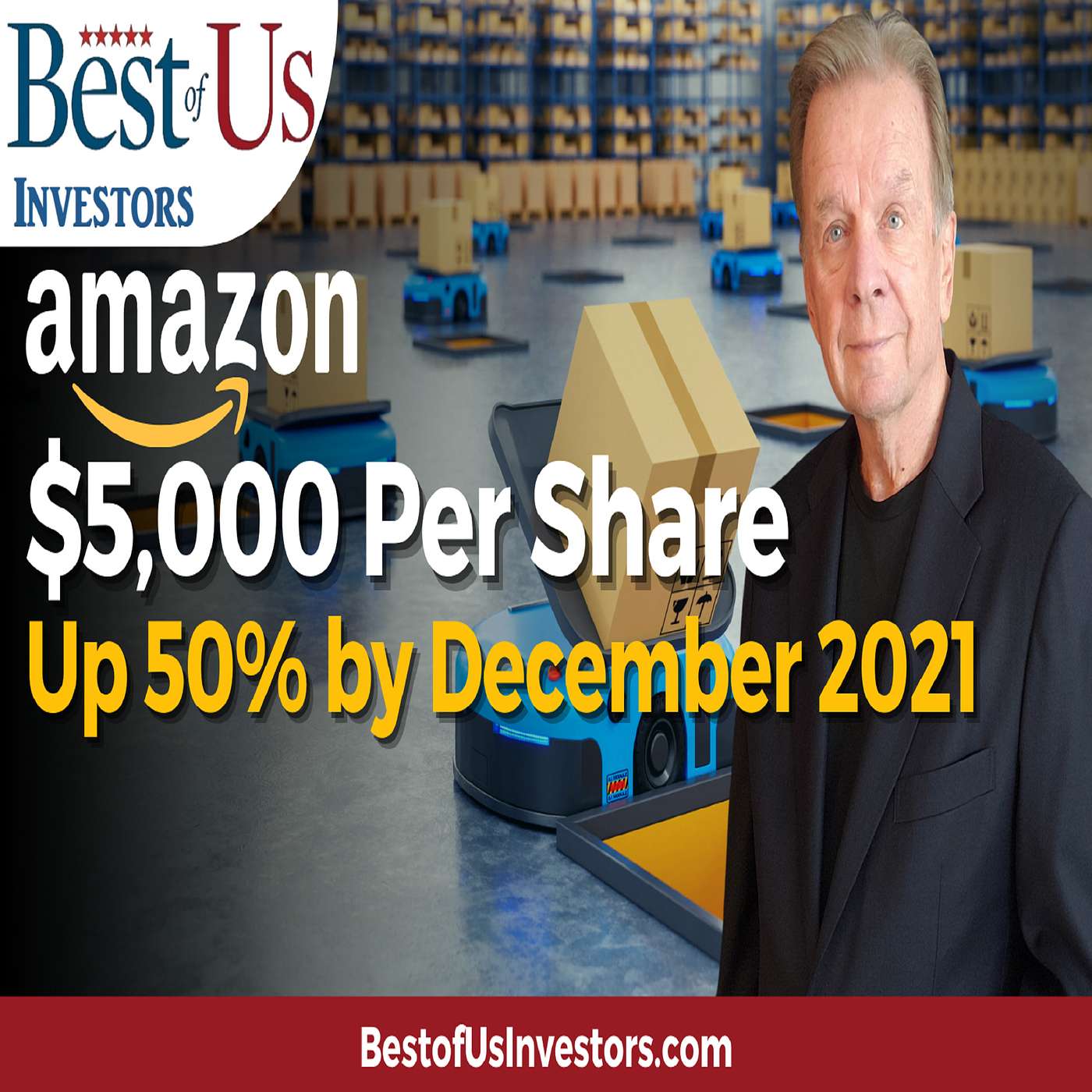 cover of episode Amazon Will Give You 50% ROI in 2021 - #1 5G Stock