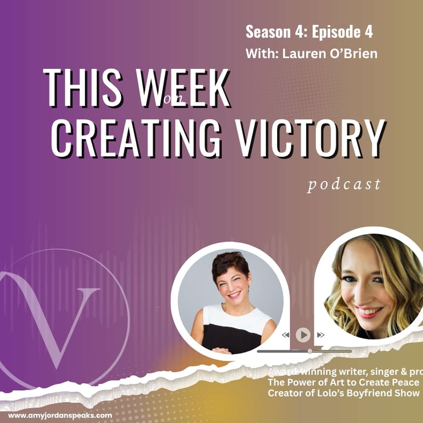 Building A Life As An Artist For Peace with Lauren O'Brien