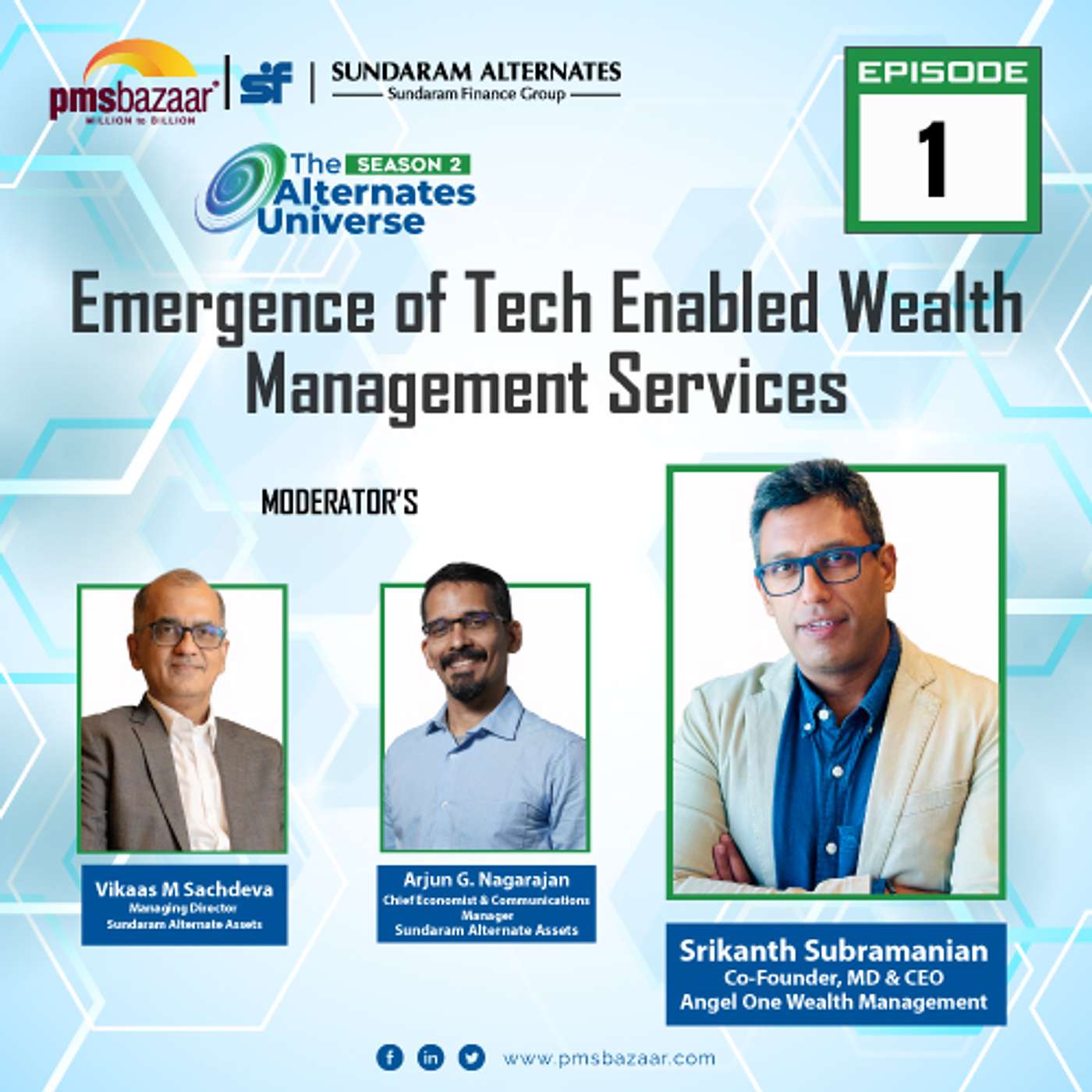 Masterclass on Tech-Enabled Wealth Management | Srikanth Subramanian | The Alternates Universe
