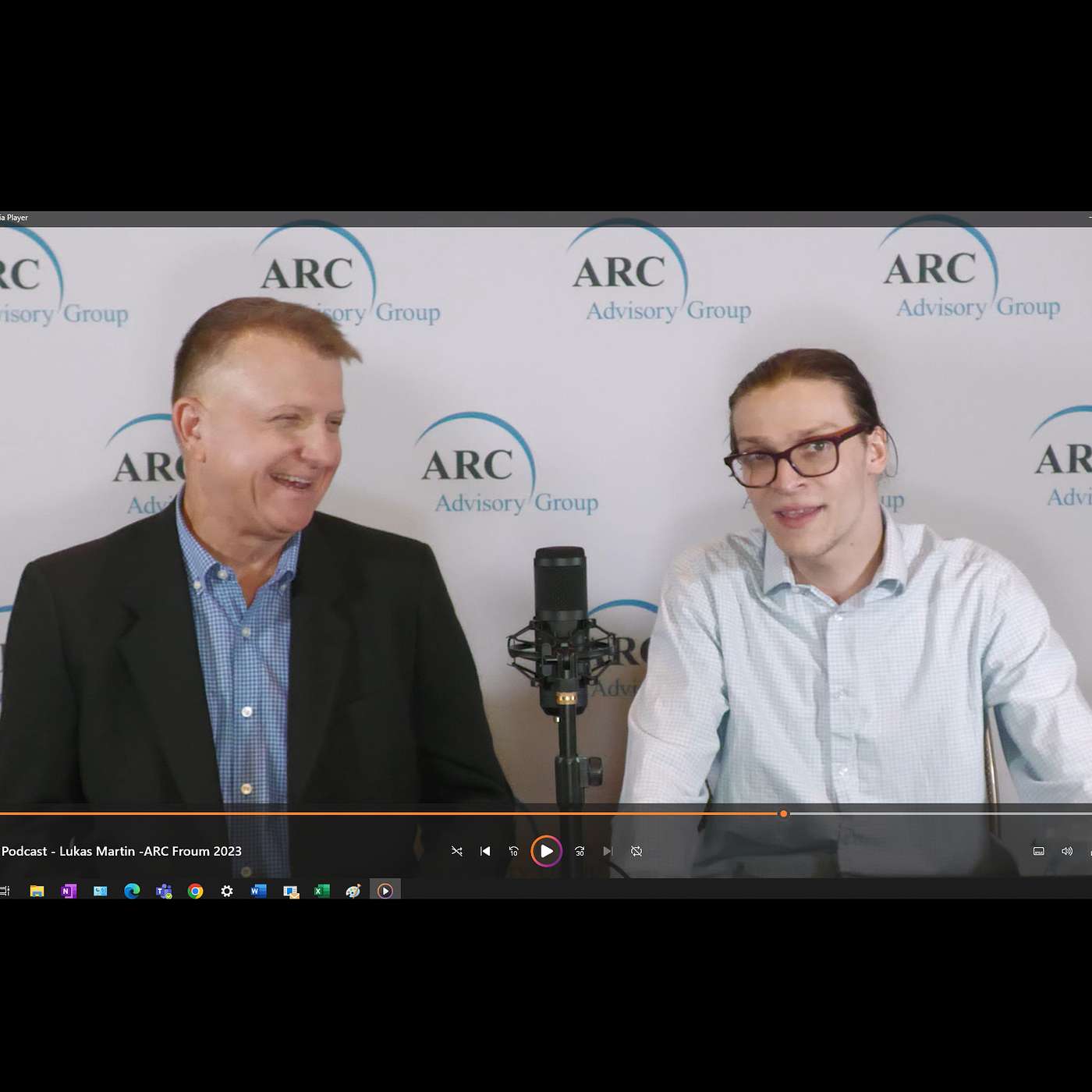 The ARC Advisory Advancing Professionals' Program, at the ARC Annual Forum - with Luke Martin